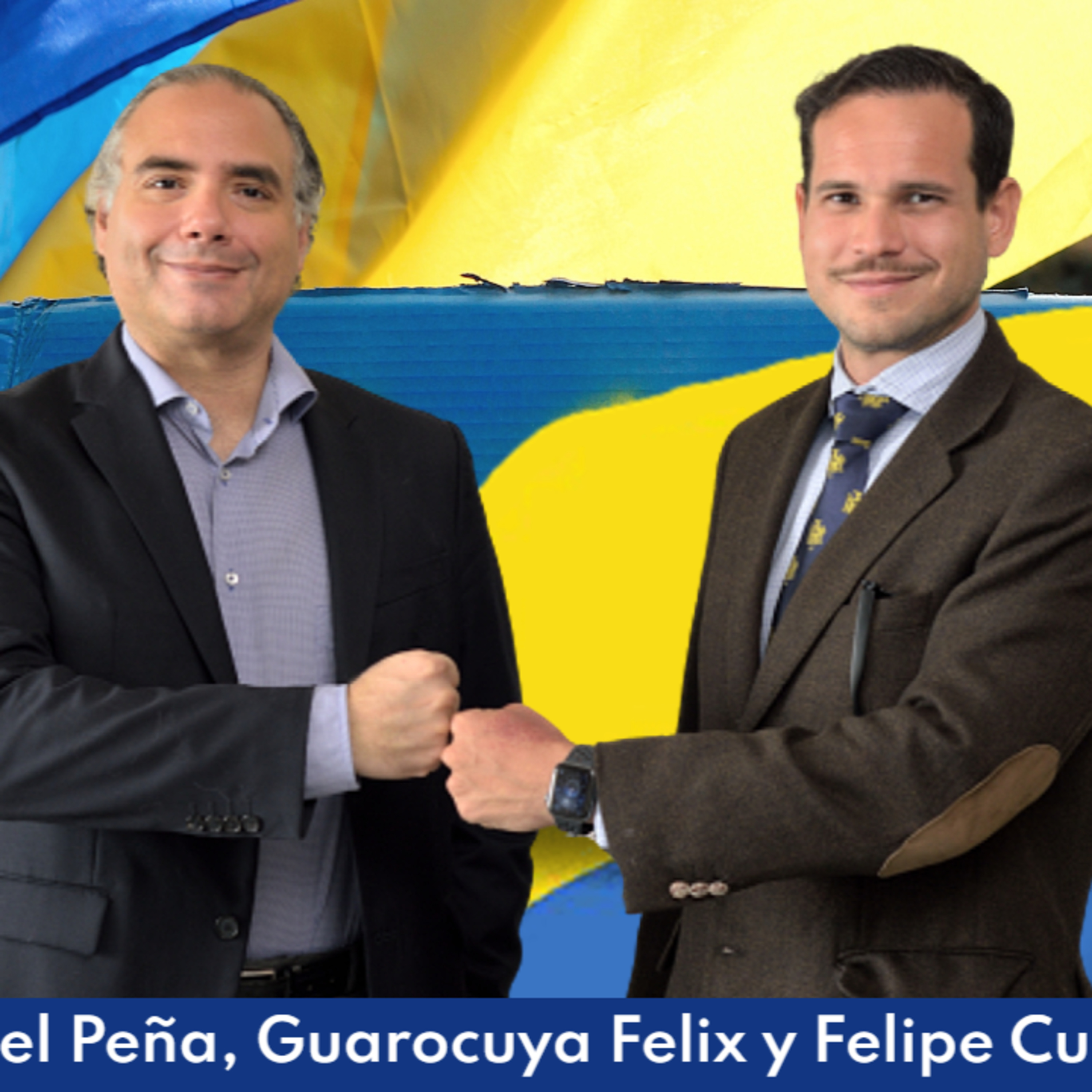 Juan Manuel Peña con Guarocuya Felix y Felipe Cuello Perez episode artwork