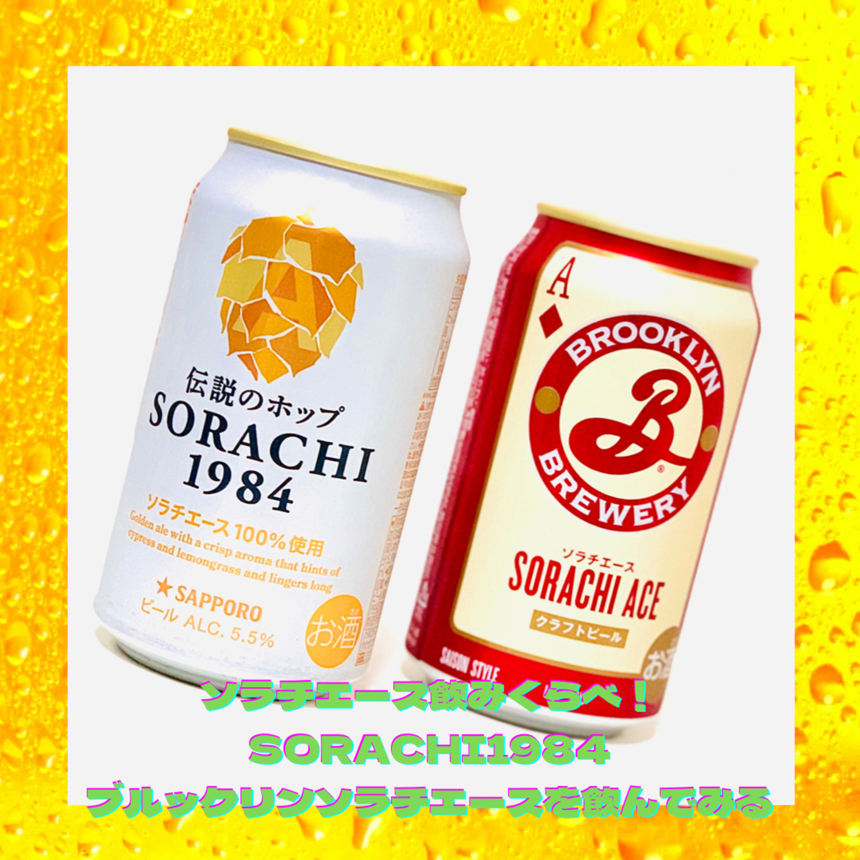 ソラチエースを使ったビールを飲みくらべ SORACHI1984&ブルックリンソラチエースを飲んでみた episode artwork