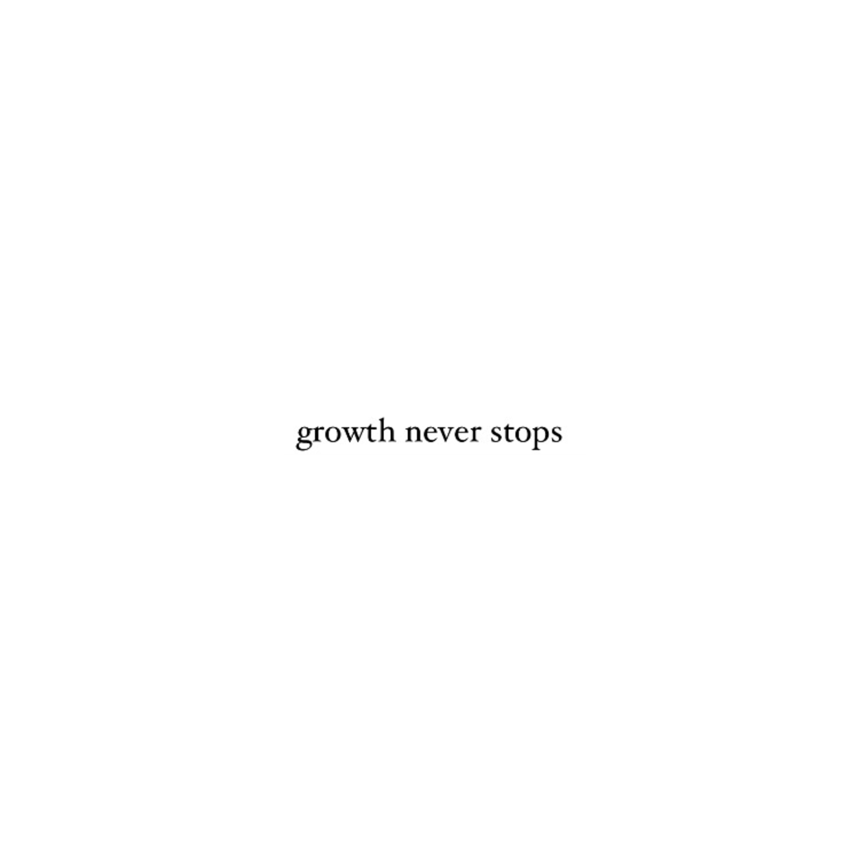 growth never stops episode artwork