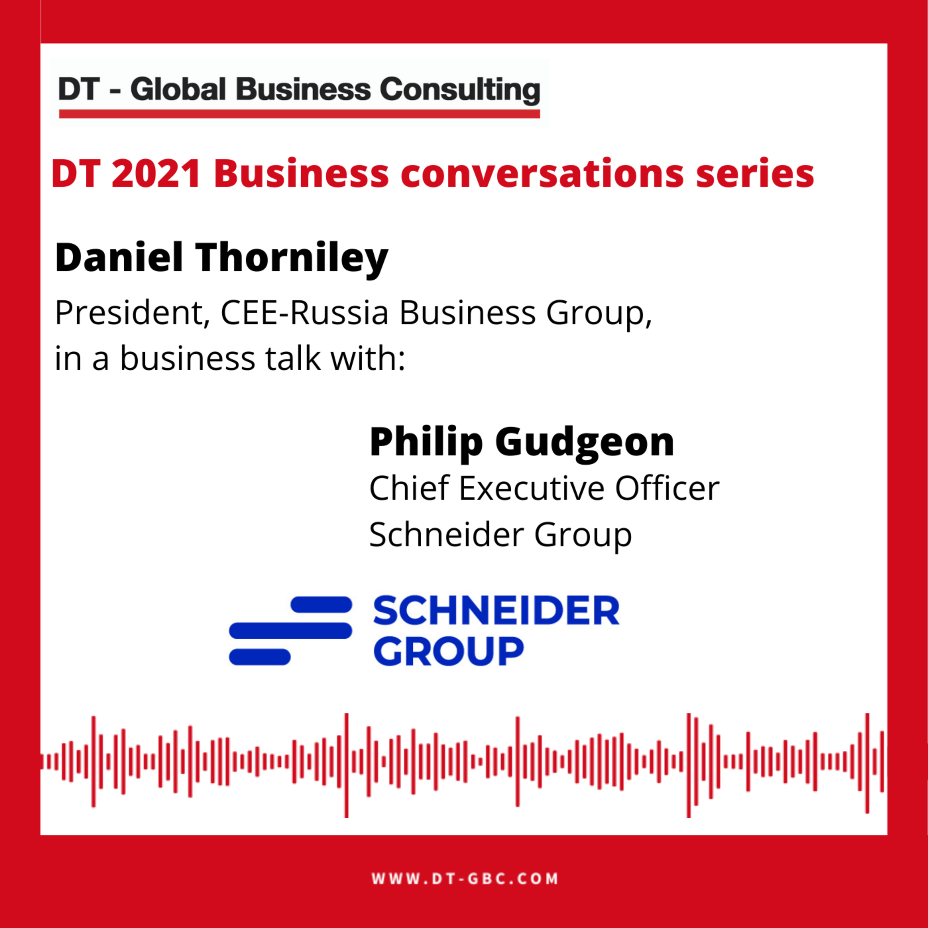 Danny Thorniley Informal Business Conversations with Senior Executives in CEE and Russia-CIS
