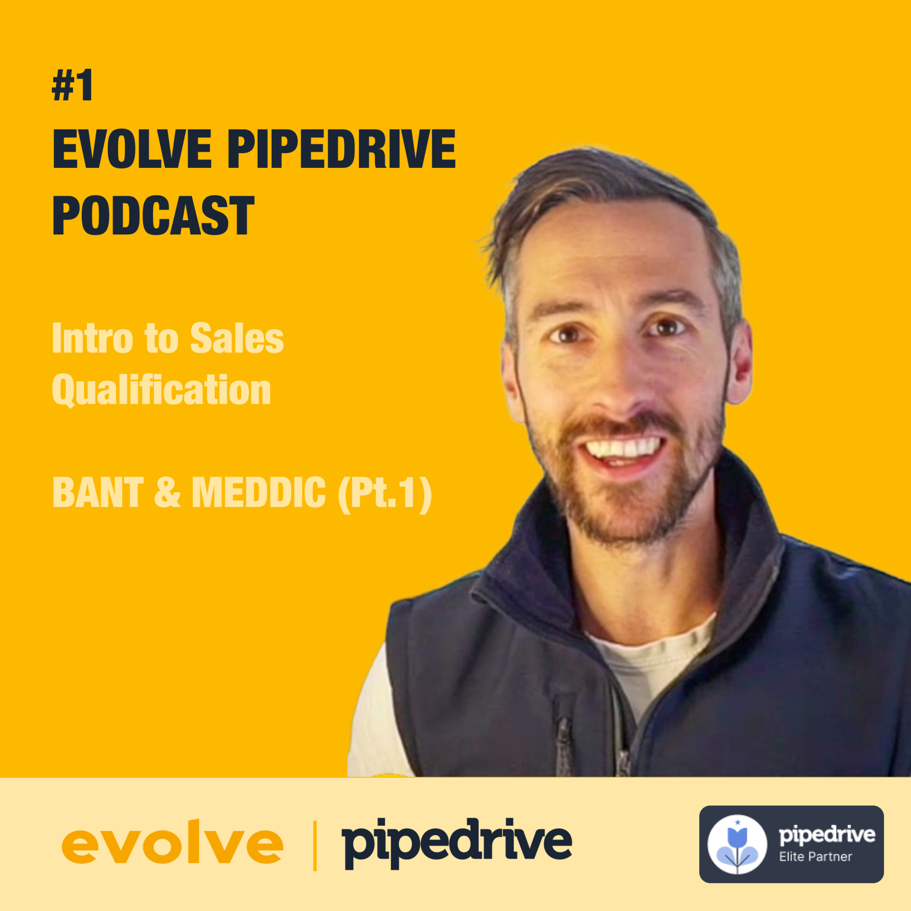 Pipedrive Podcast by Evolve - #1 intro to Sales Qualification BANT and MEDDIC
