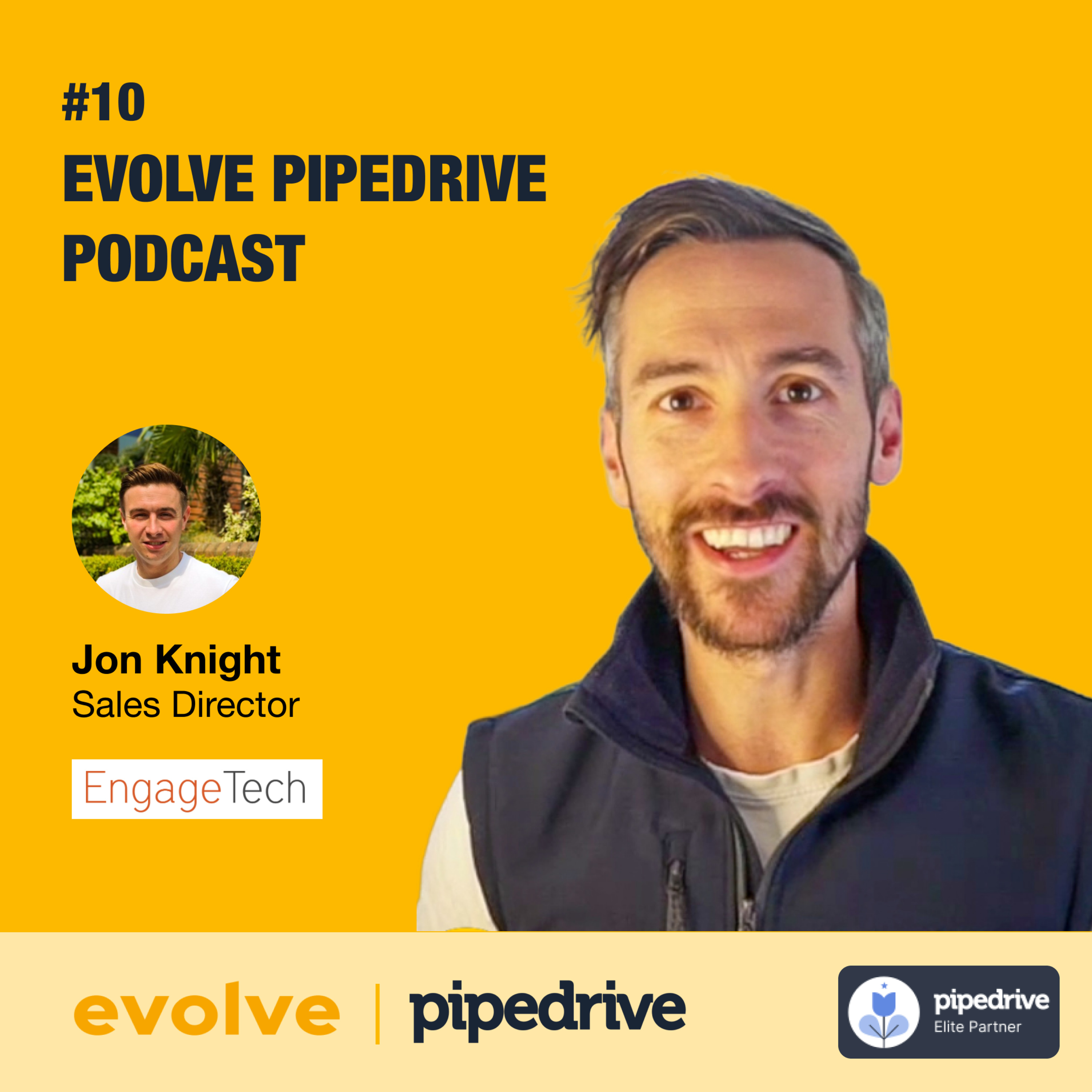 Pipedrive Podcast by Evolve: #10 - Sales Prospecting with Jon Knight