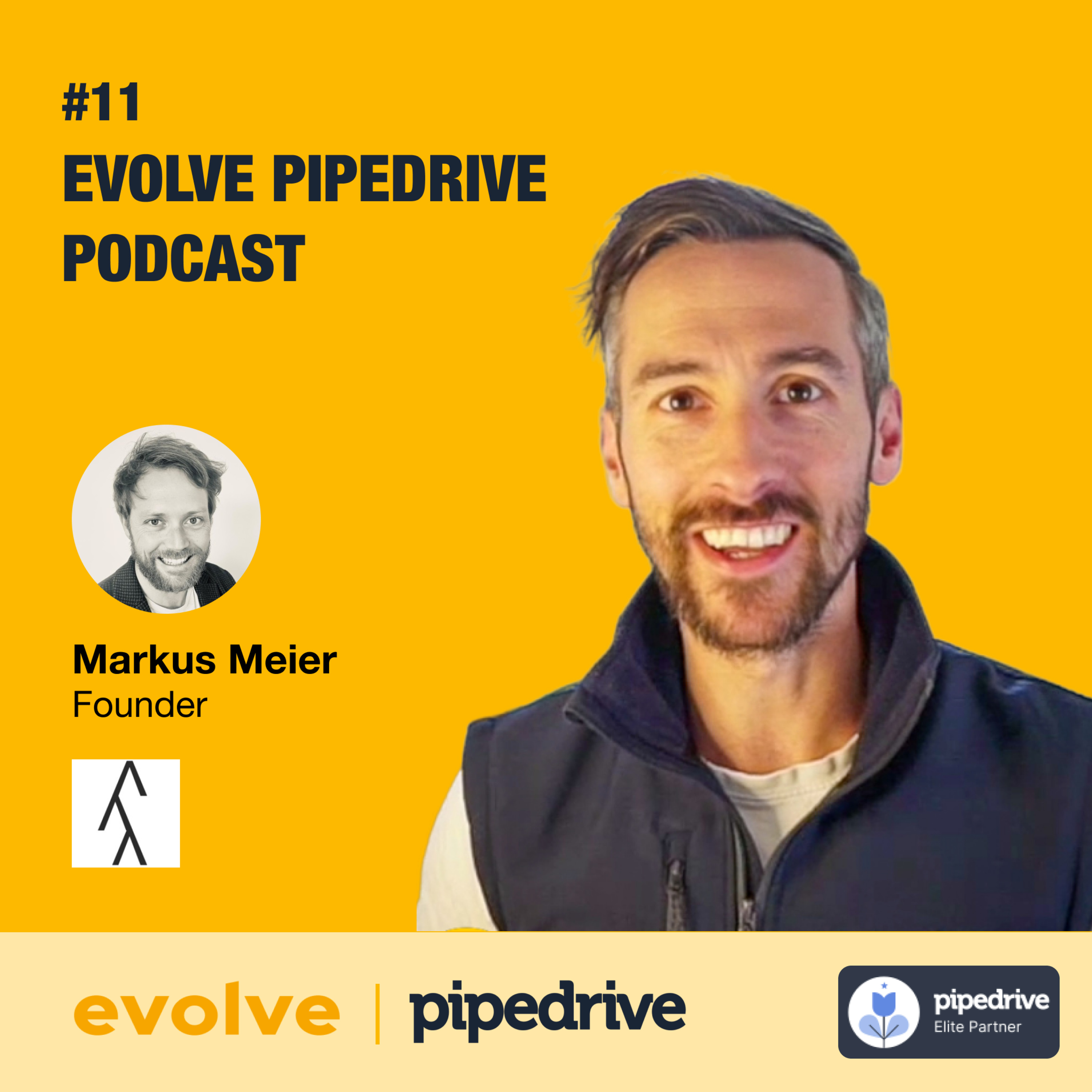 Pipedrive Podcast by Evolve - #11 Marketplace - Vizrm: Markus Meier