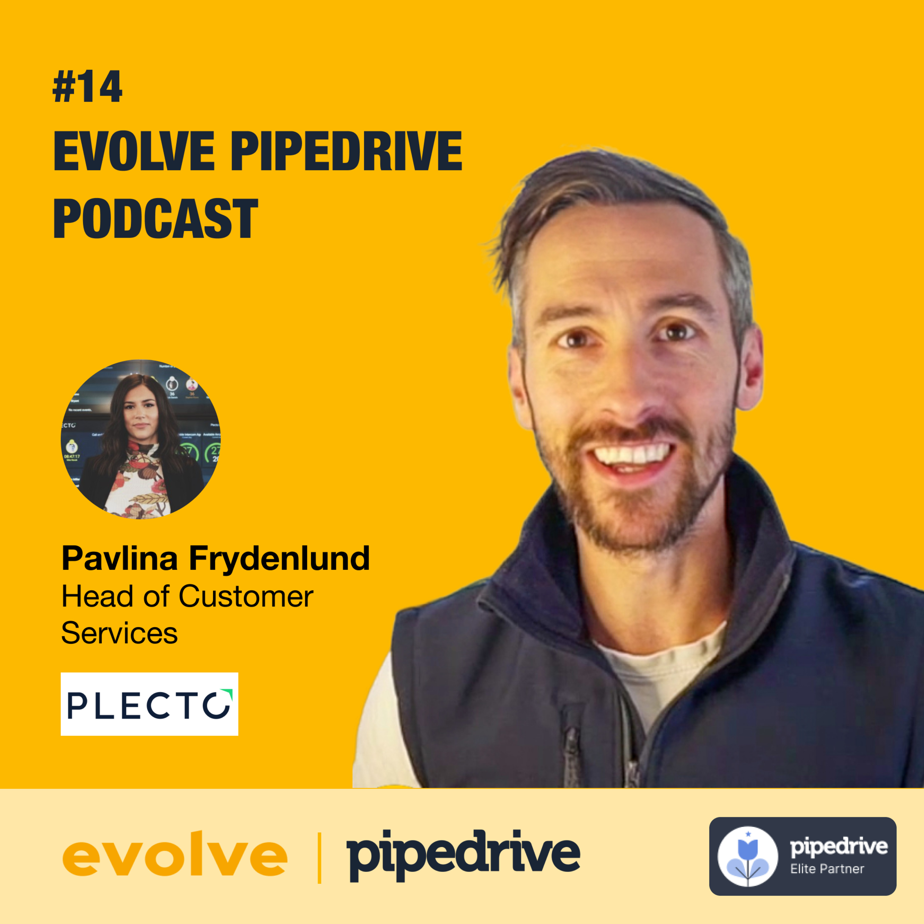 Pipedrive Podcast by Evolve: #14 - Plecto: Pavlina Frydenlund