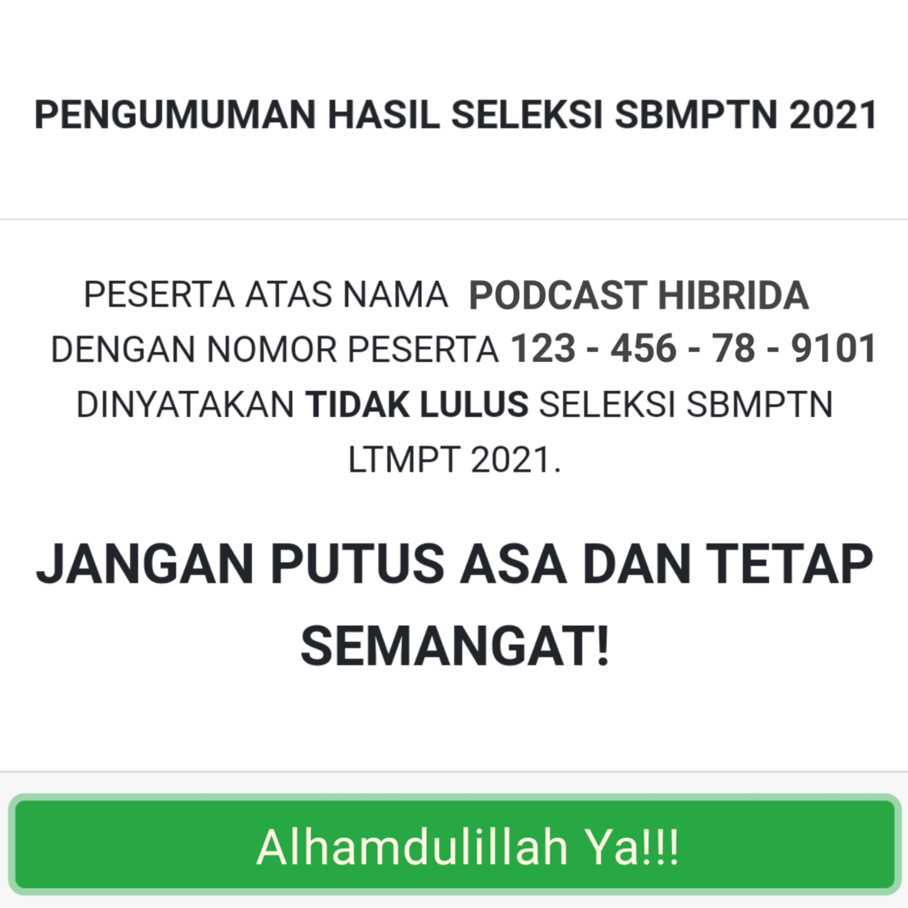 HIBRIDA. (Hiburan Diri Brian & Darmawan)