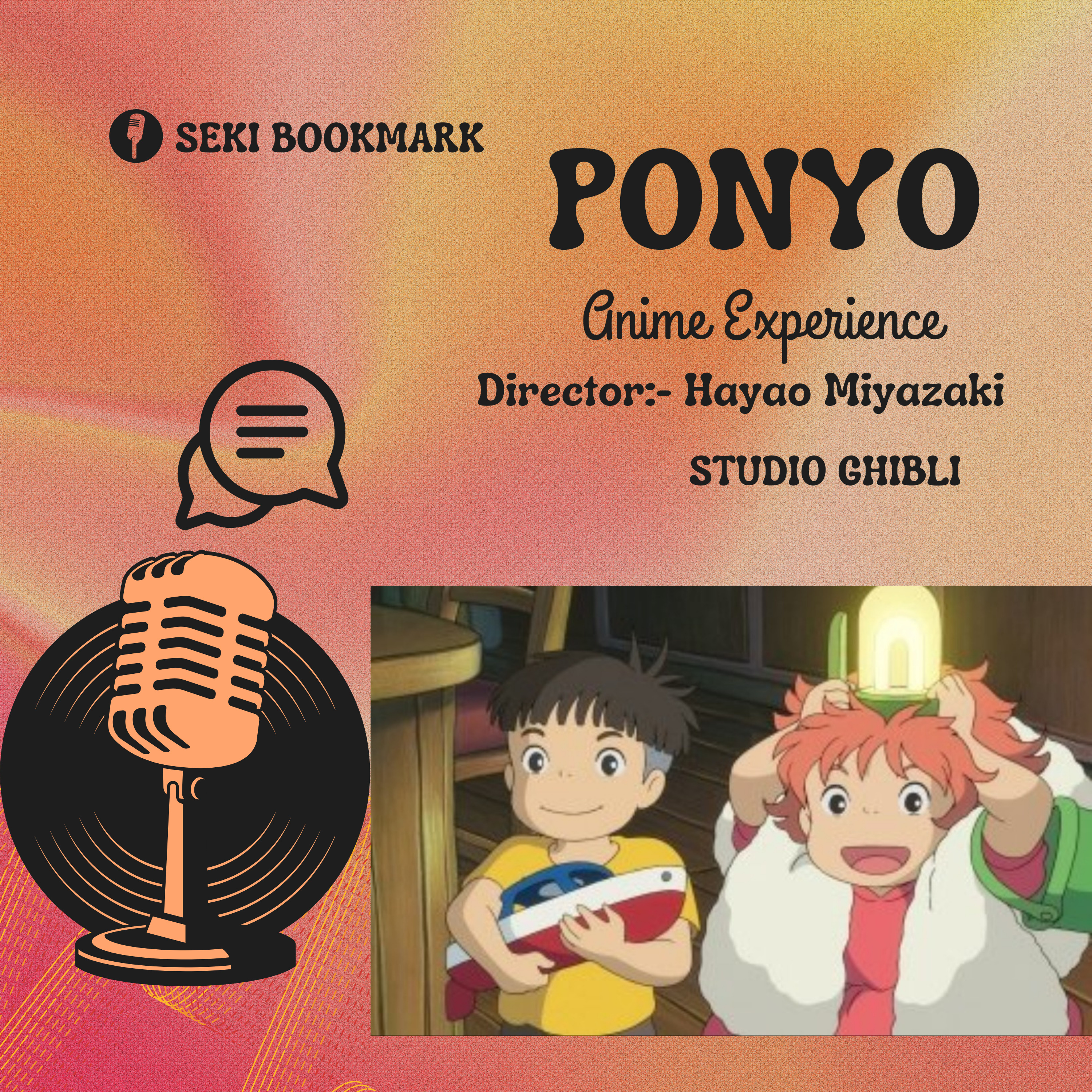 Ponyo Anime Experience | Hayao Miyazaki Movie | Manga Series | Studio Ghibli
