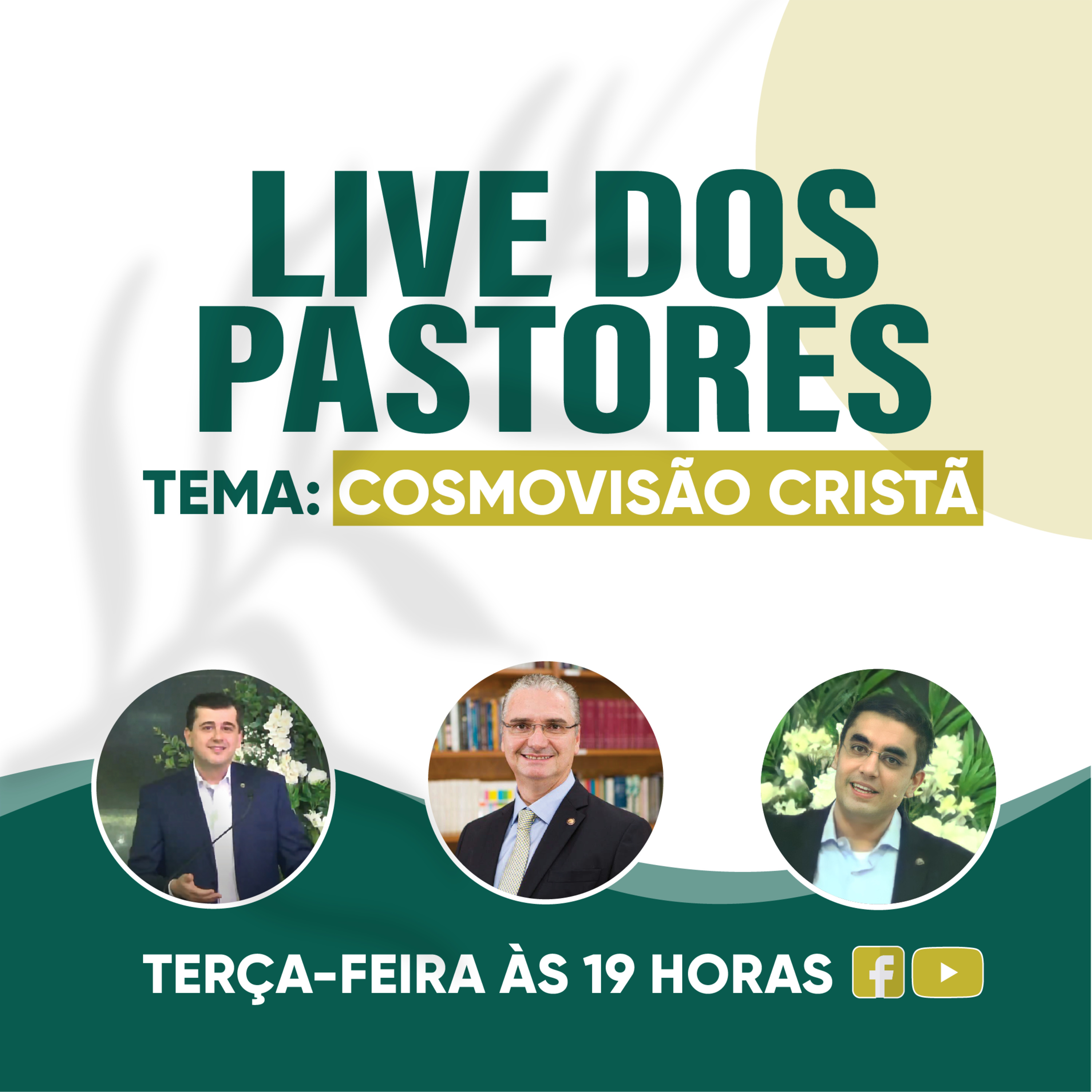 Live dos Pastores - 20.07.2021 - O Cristão e a economia mundial episode artwork