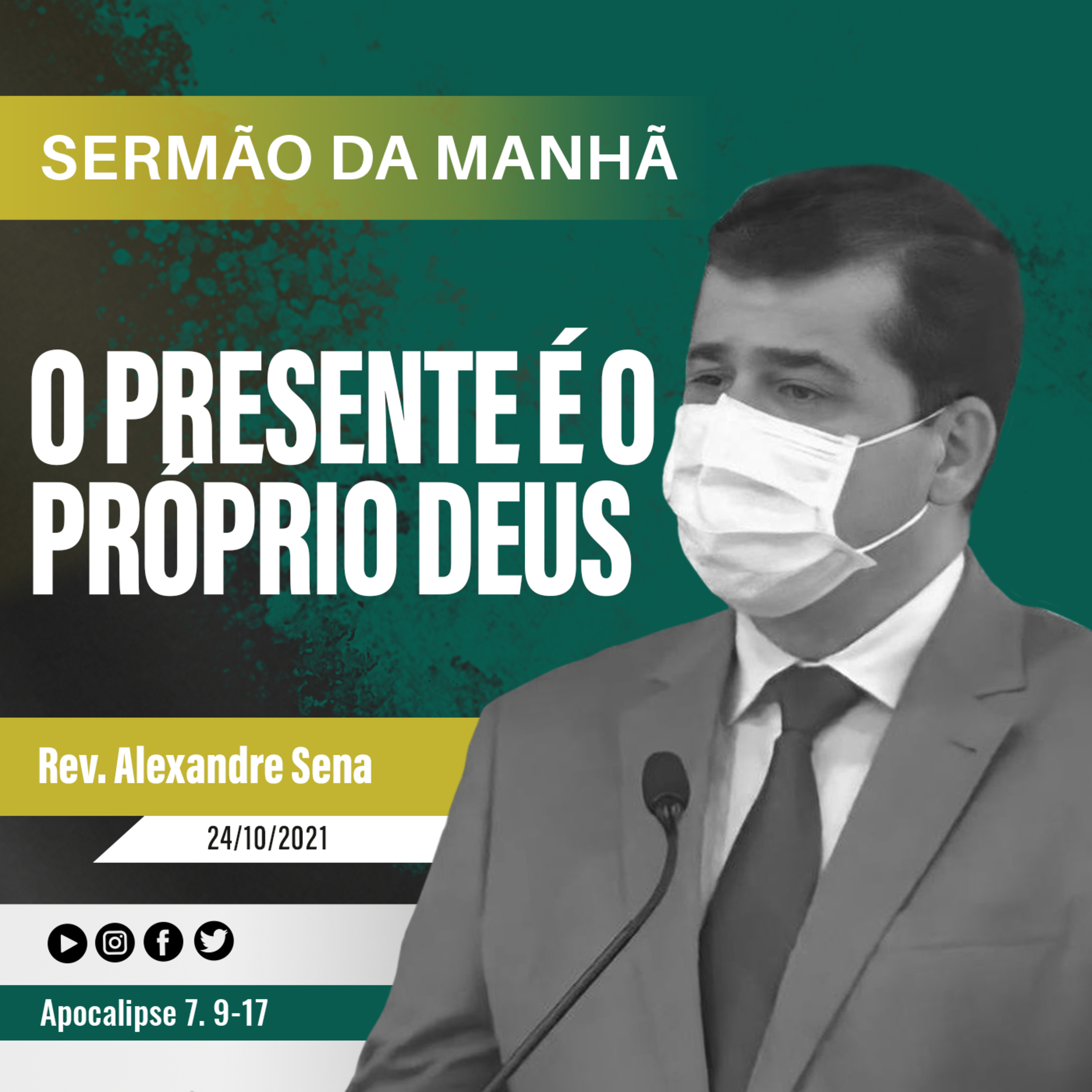 O presente é o proprio Deus - Ap 7. 9-17 - Rev Alexandre Sena episode artwork