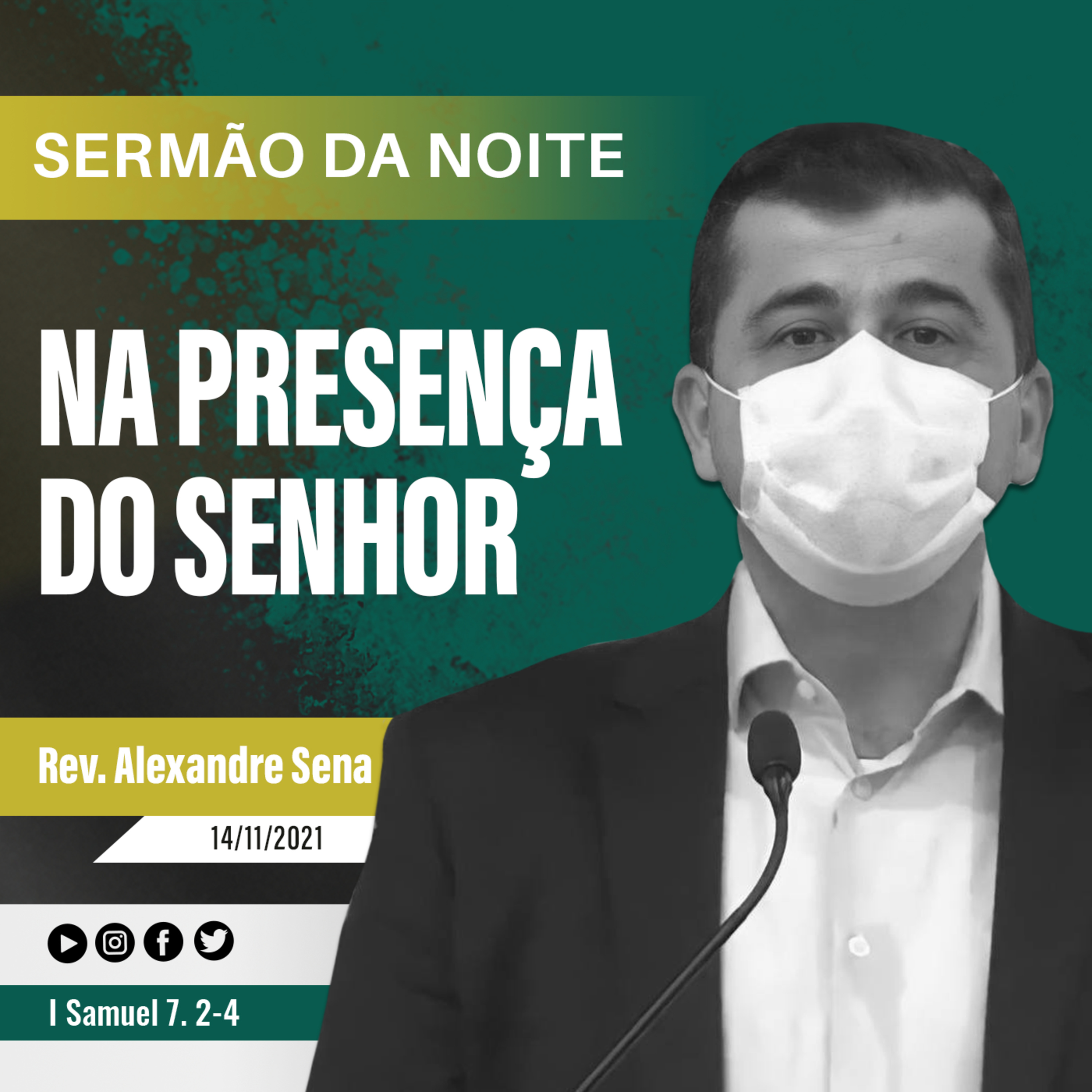 Na presença do Senhor - I Sm 7. 2-4 - Rev Alexandre Sena episode artwork