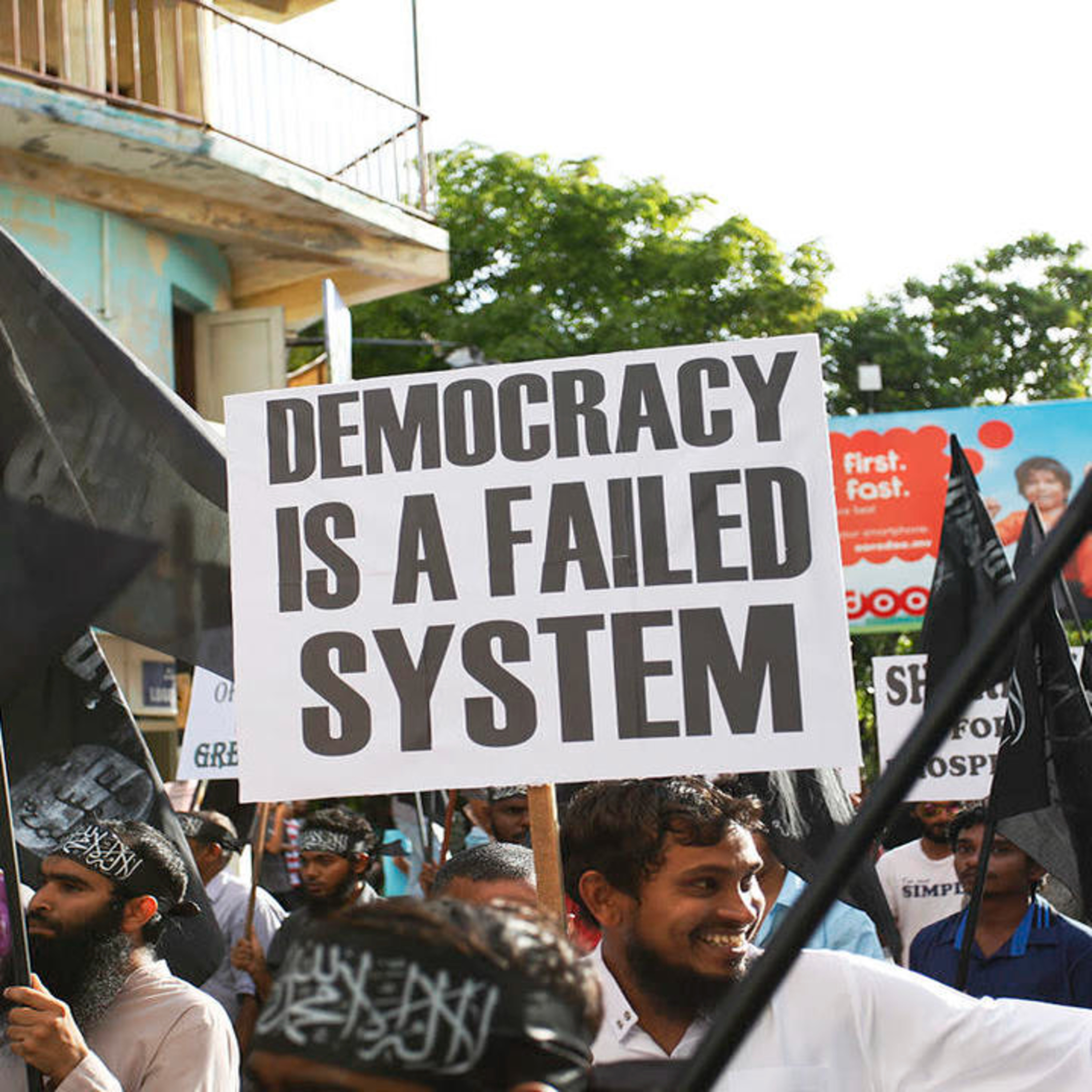 Democracy has failed us Part 1 episode artwork
