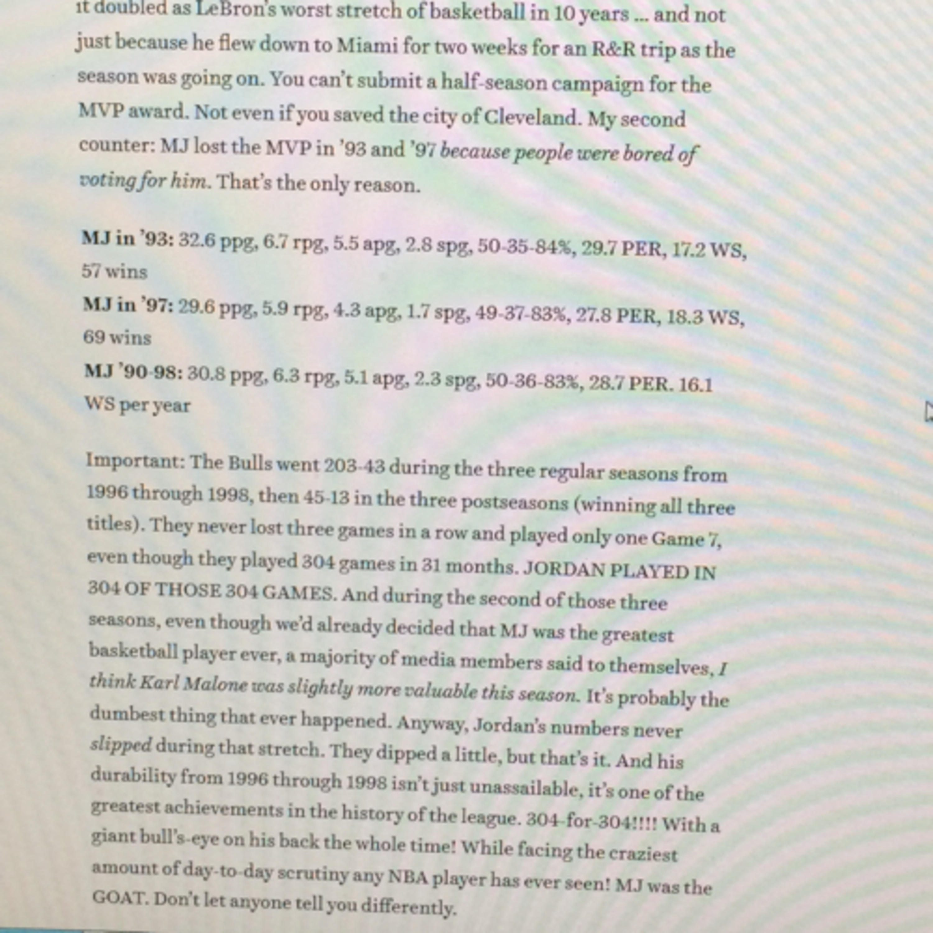 The Great Debate: Jordan vs LeBron thumbnail