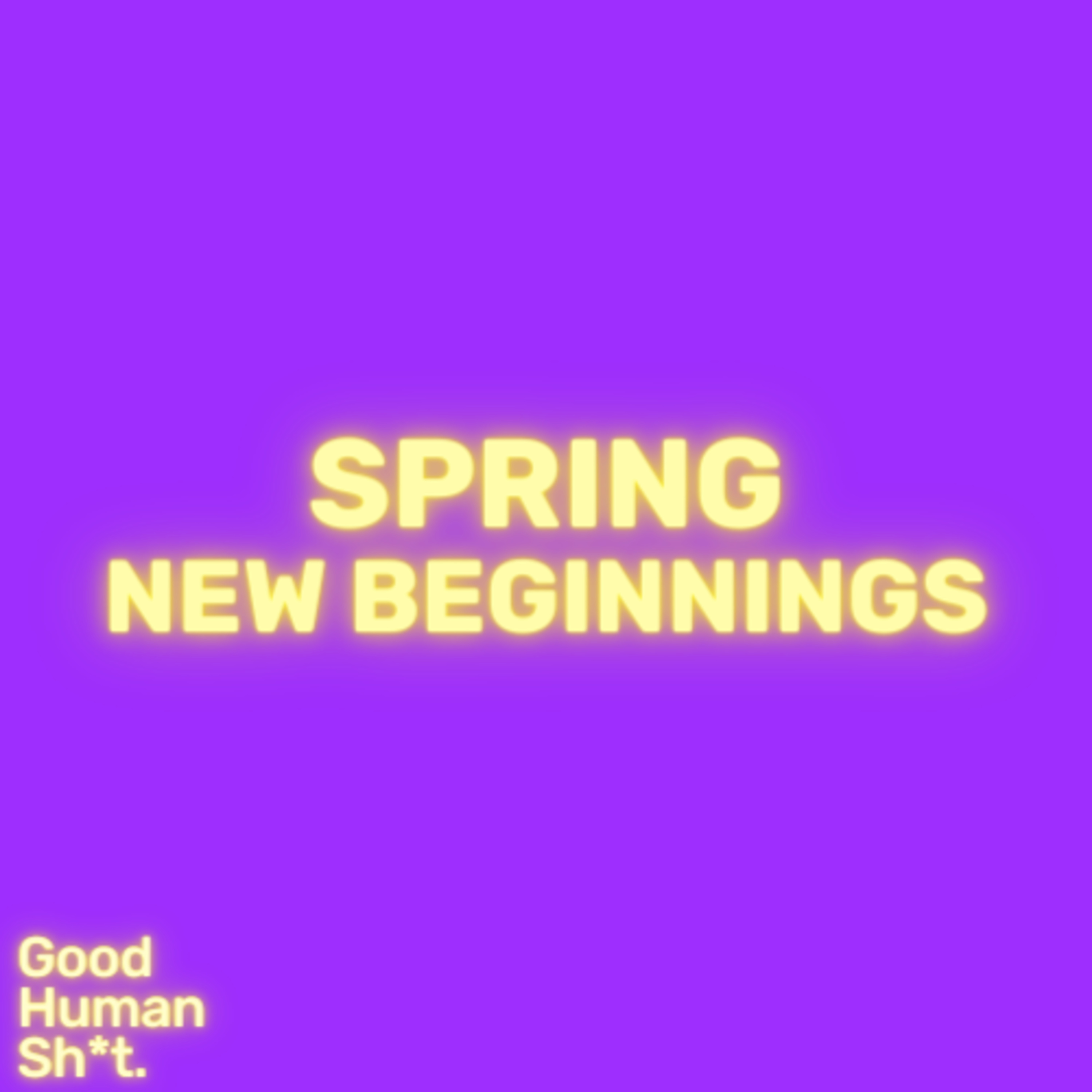 Spring *New Beginnings* episode artwork