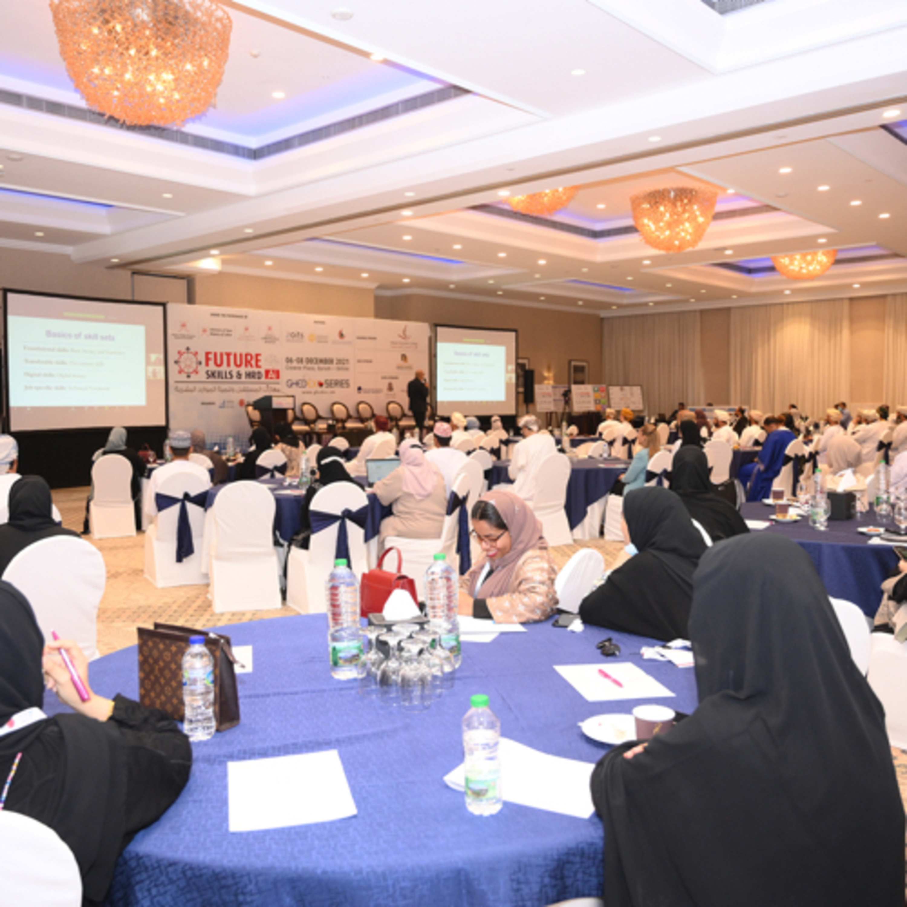 At the Future Skills Conference organised by Arabian Research Bureau we met up with Dr Mona Ismail.