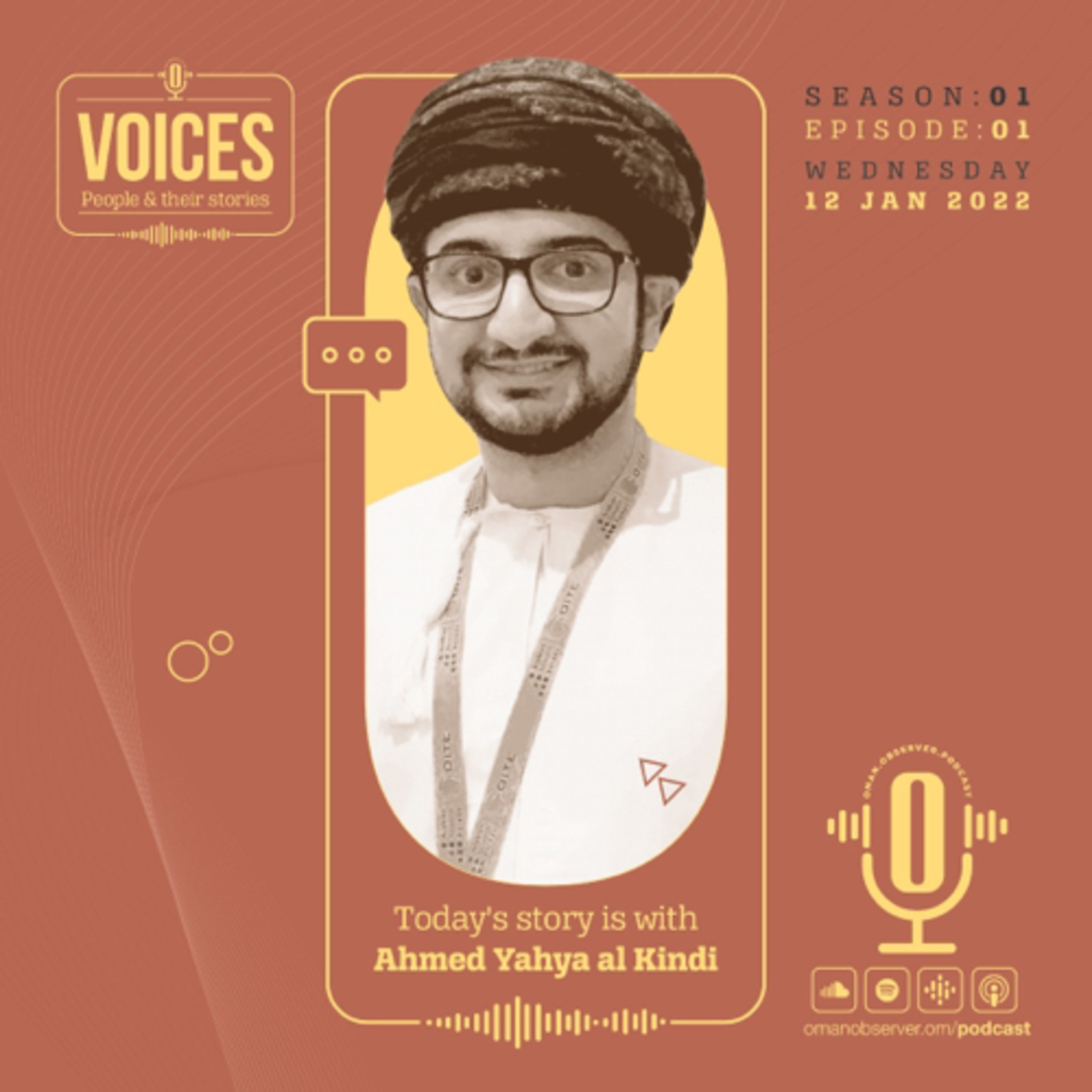Voices with our guest Ahmed Yahya al Kindi episode artwork