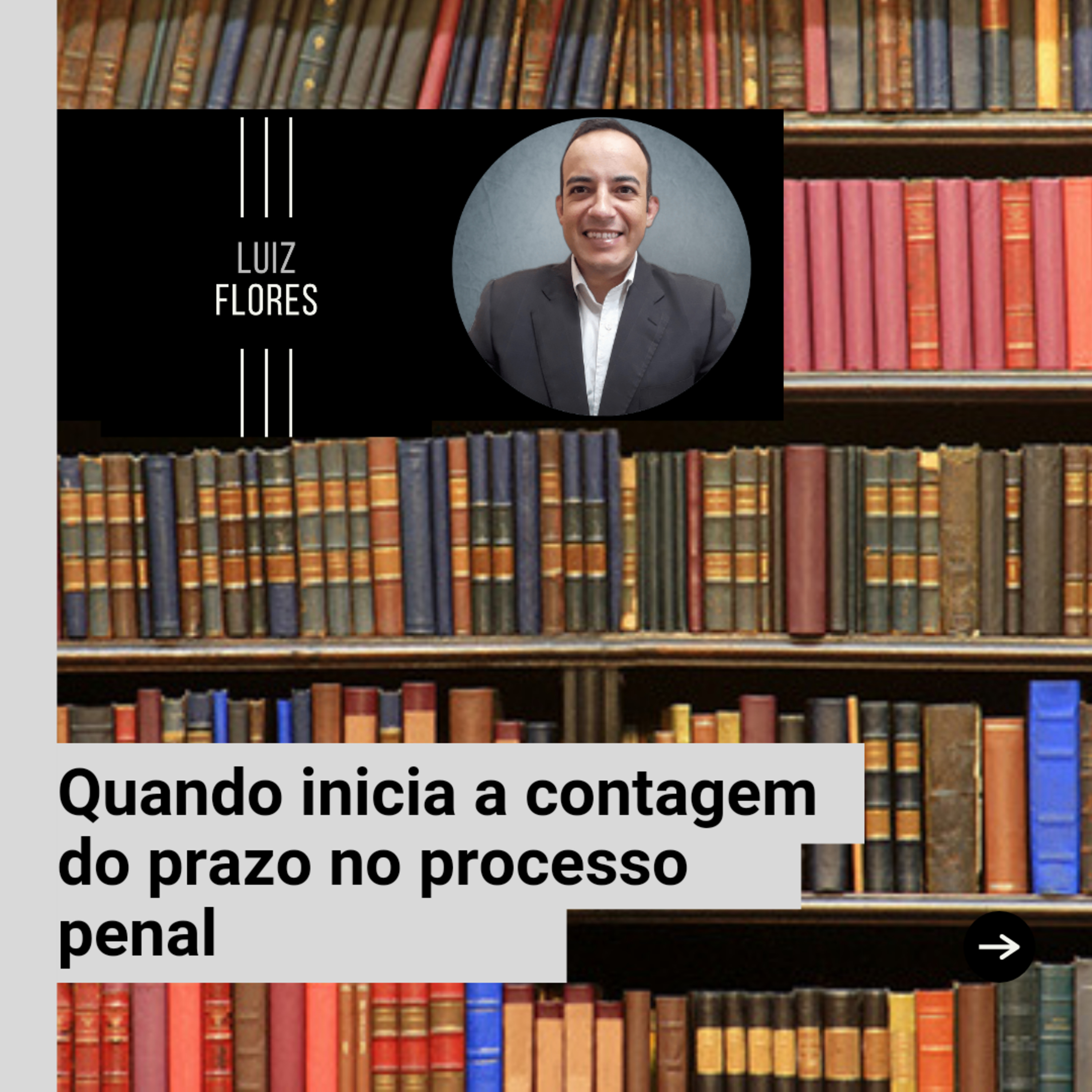 Início da contagem do prazo no processo penal