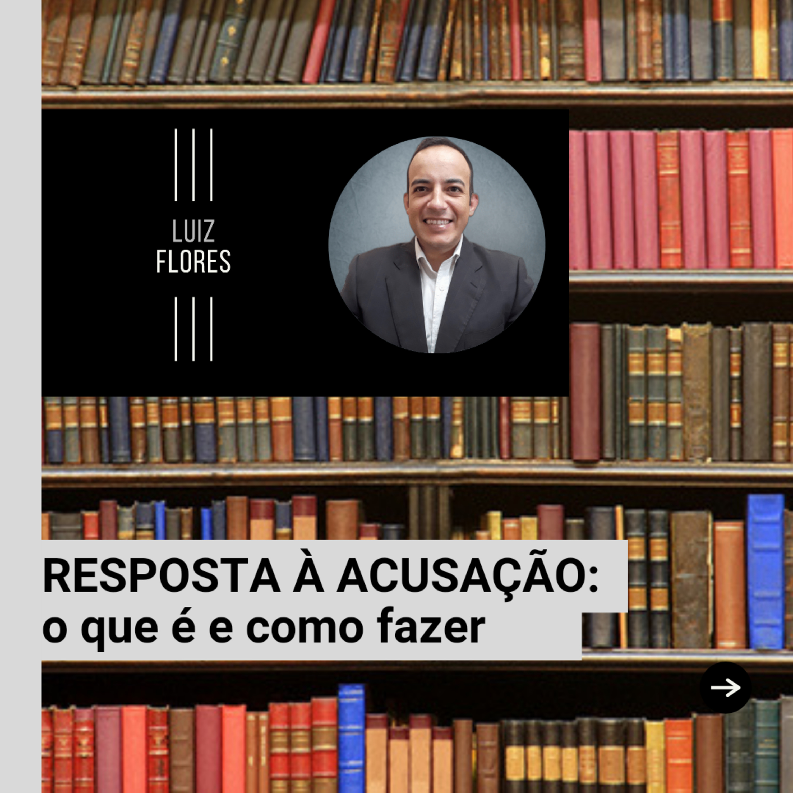 RESPOSTA À ACUSAÇÃO: o que é e como fazer episode artwork