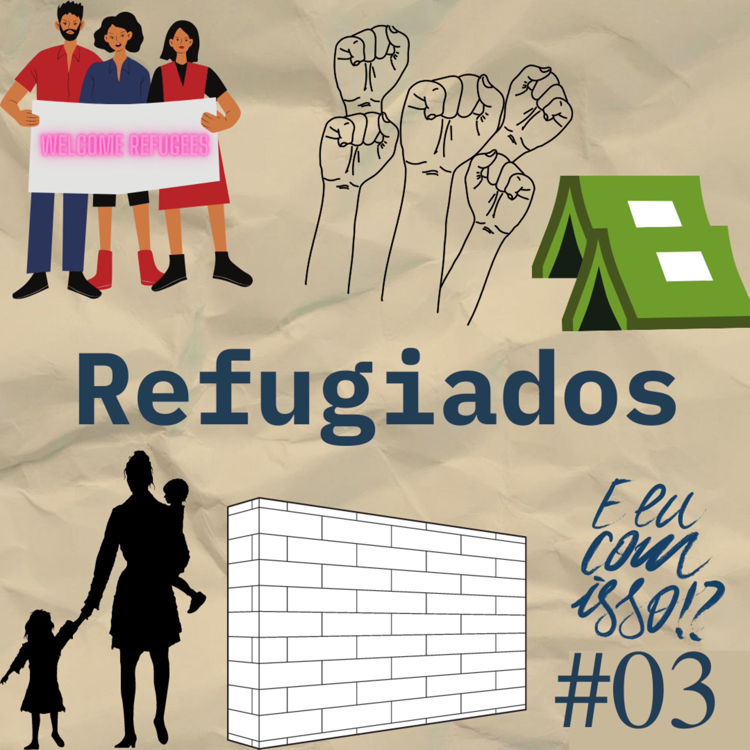#003 Refugiados, e eu com isso!? episode artwork