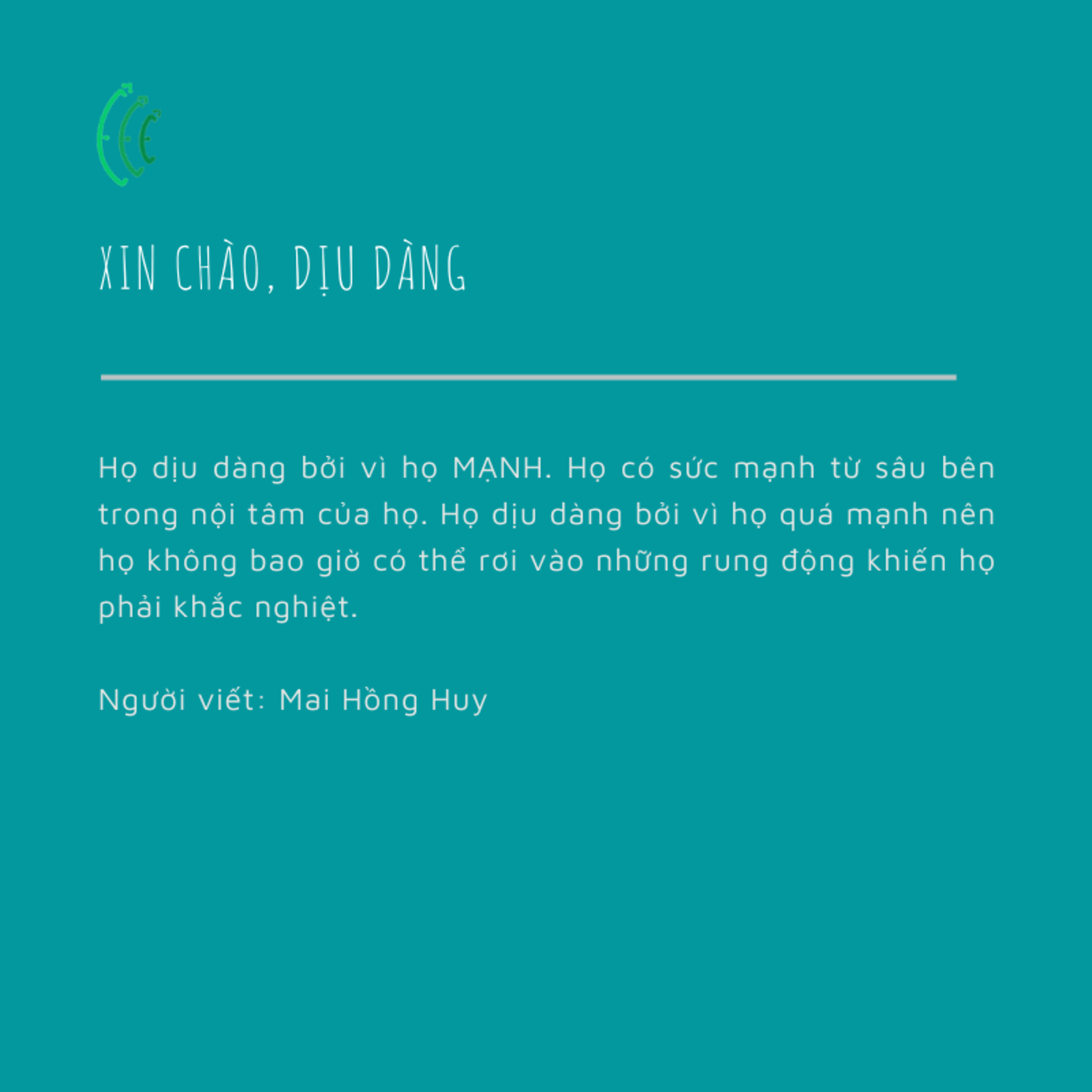 Mình cùng đọc | Xin chào, dịu dàng episode artwork