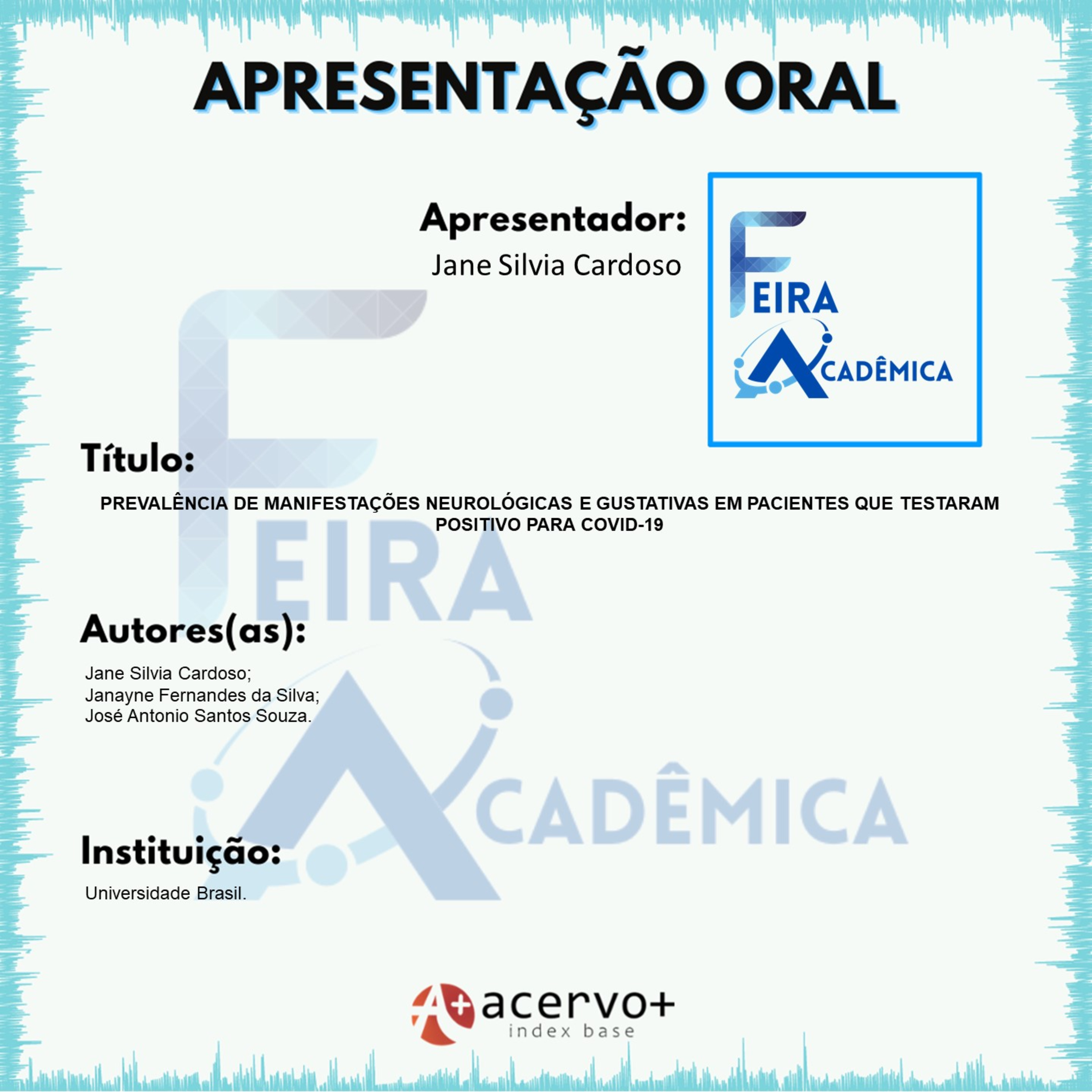 Feira Acadêmica by Acervo+