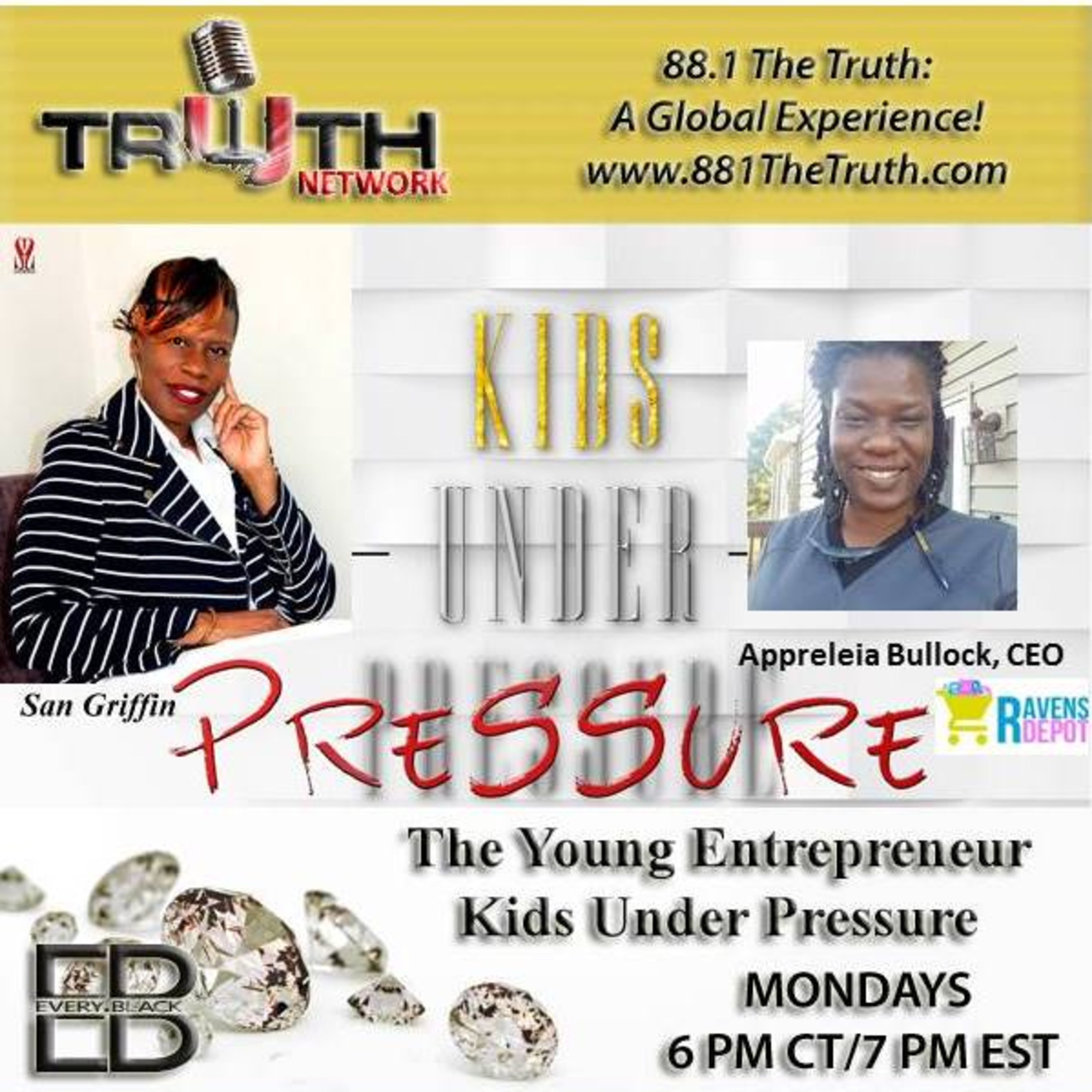 Young Entrepreneur Kids Under Pressure
