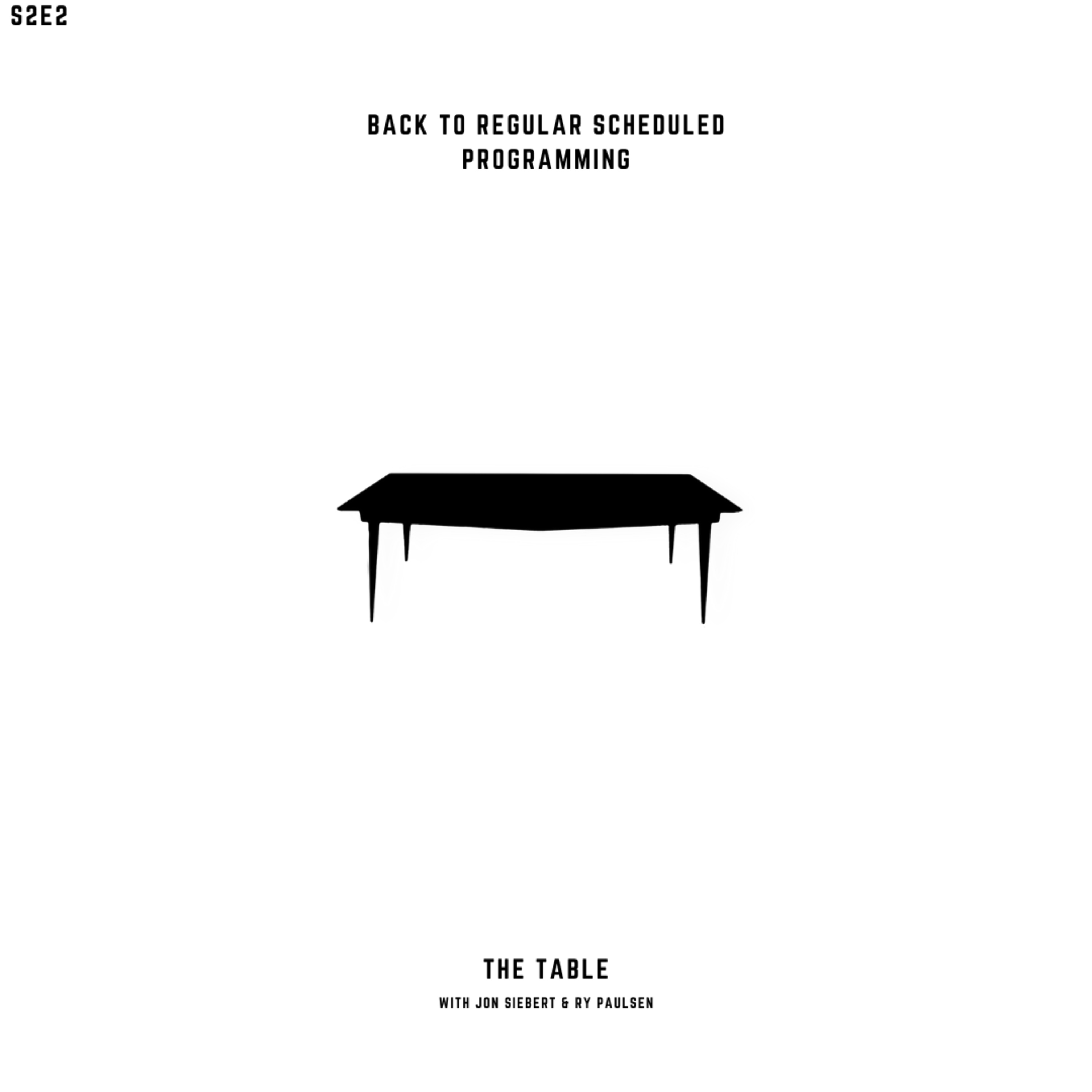 Back To Regular Scheduled Programming episode artwork