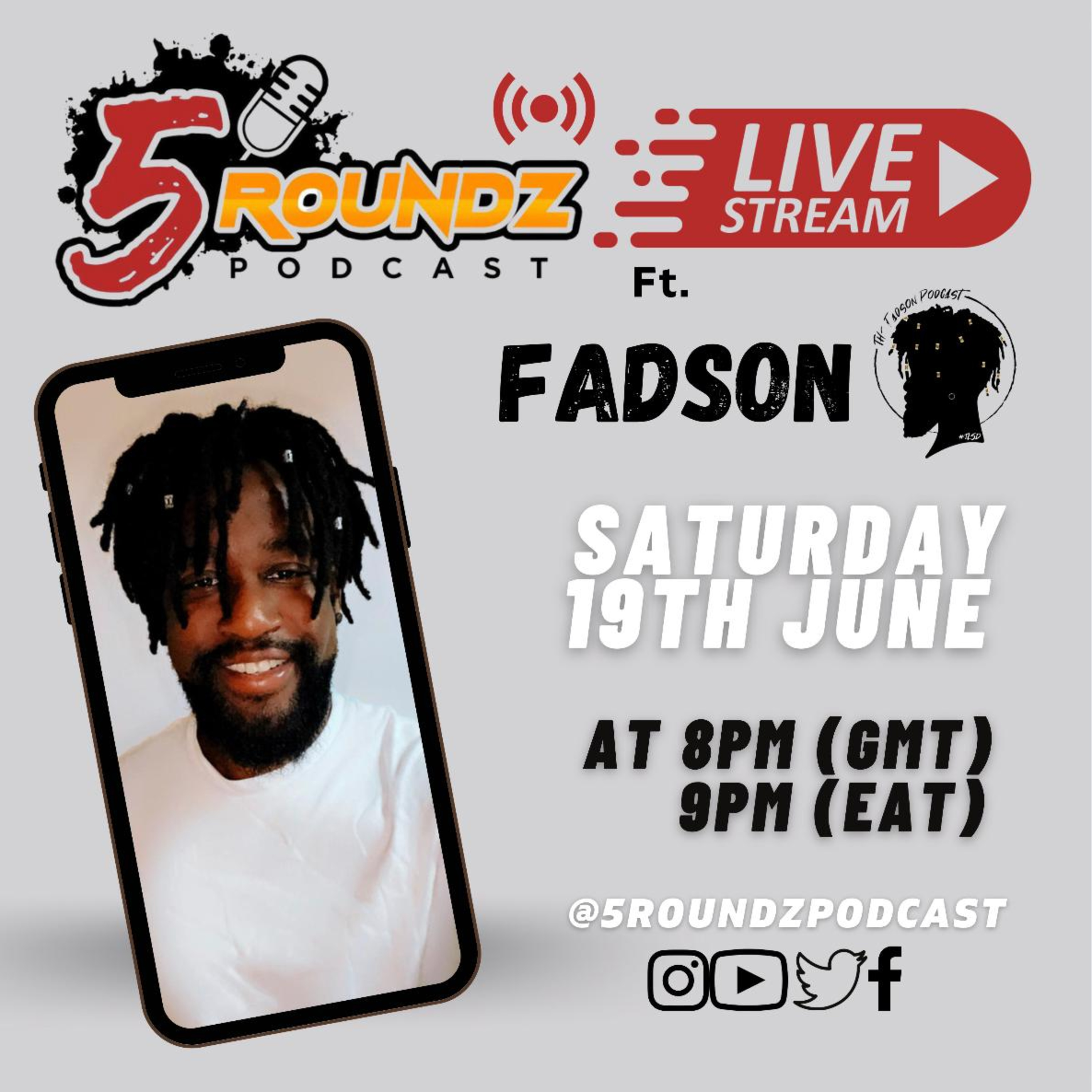 Fadson (of The Fadson Podcast) Live on IG 19/06/2021 | Part 2 episode artwork