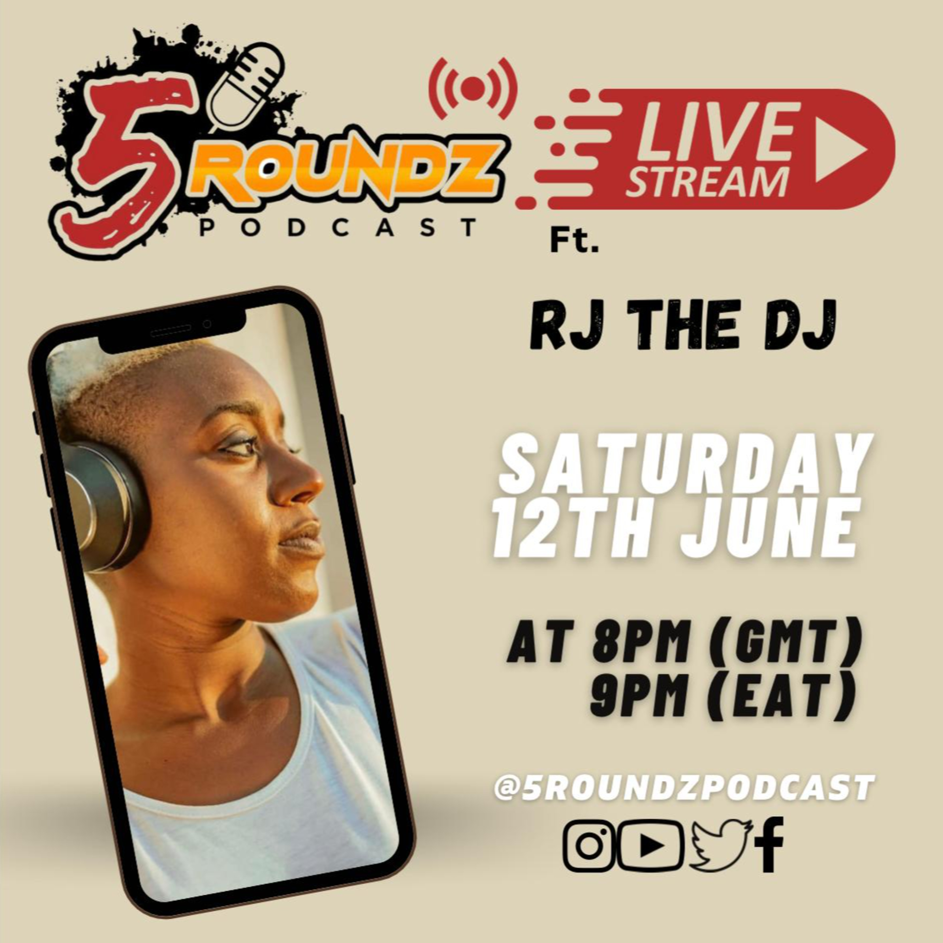IG LIVE with RJ The DJ 19/06/21 episode artwork