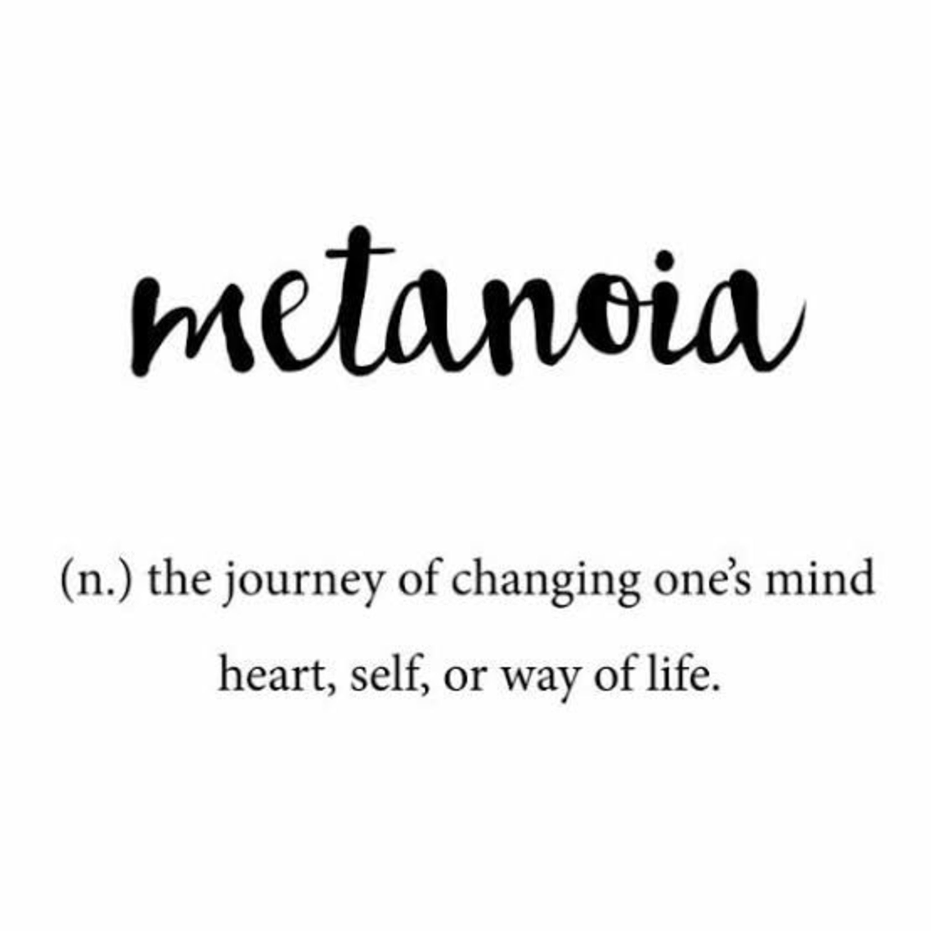 Metanoia (Bertobat)