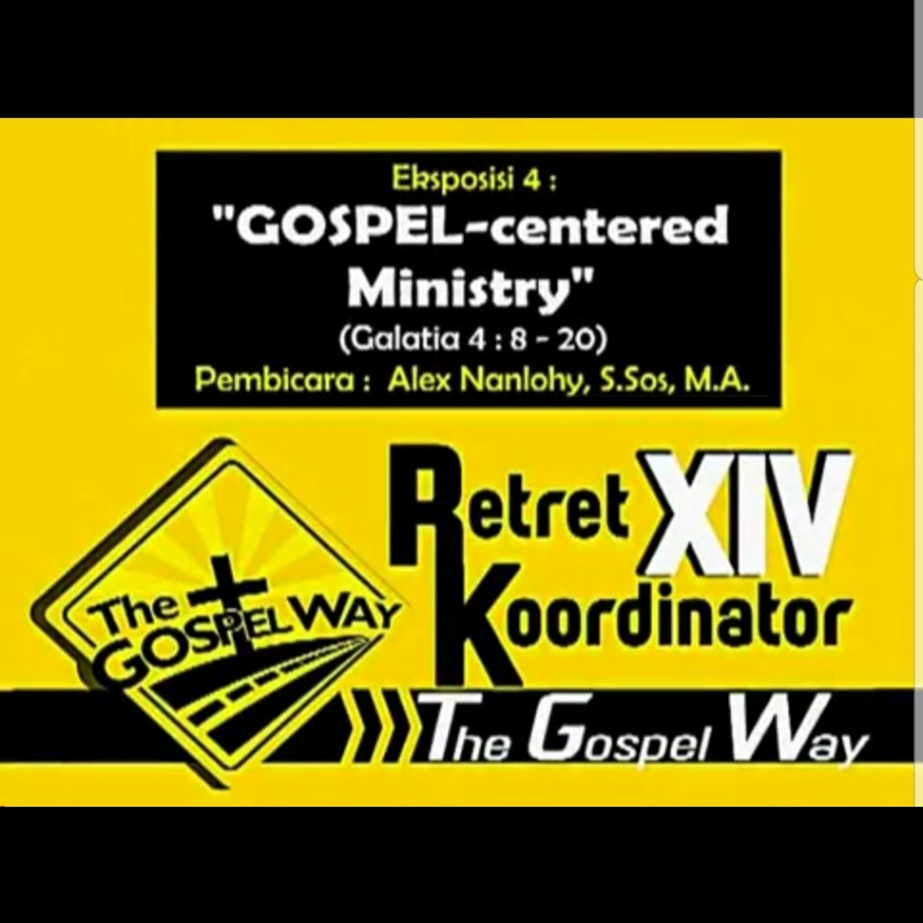 Eksposisi 4 "Gospel-centered Ministry" (Galatia 4:8-20) episode artwork