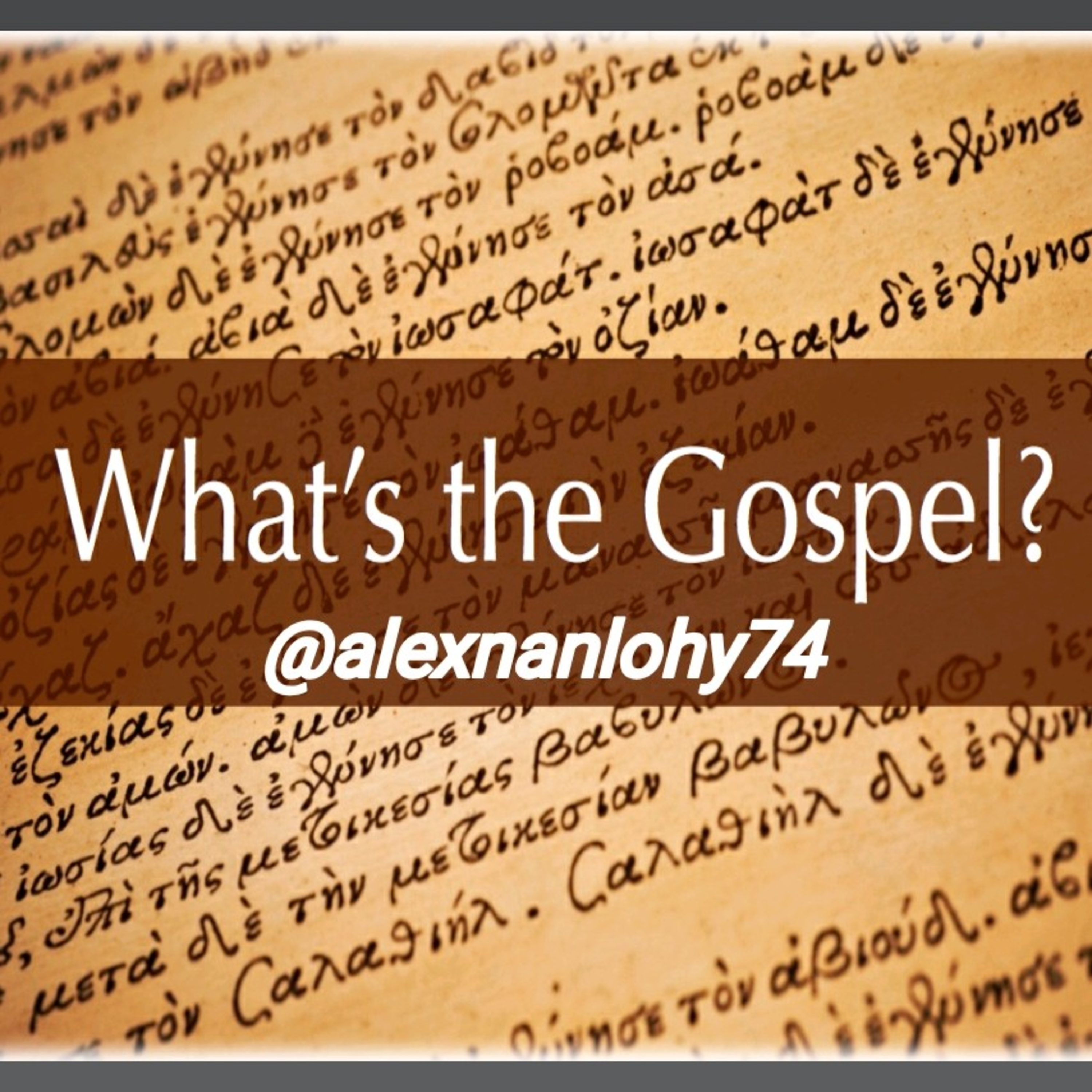 What is The Gospel ? episode artwork