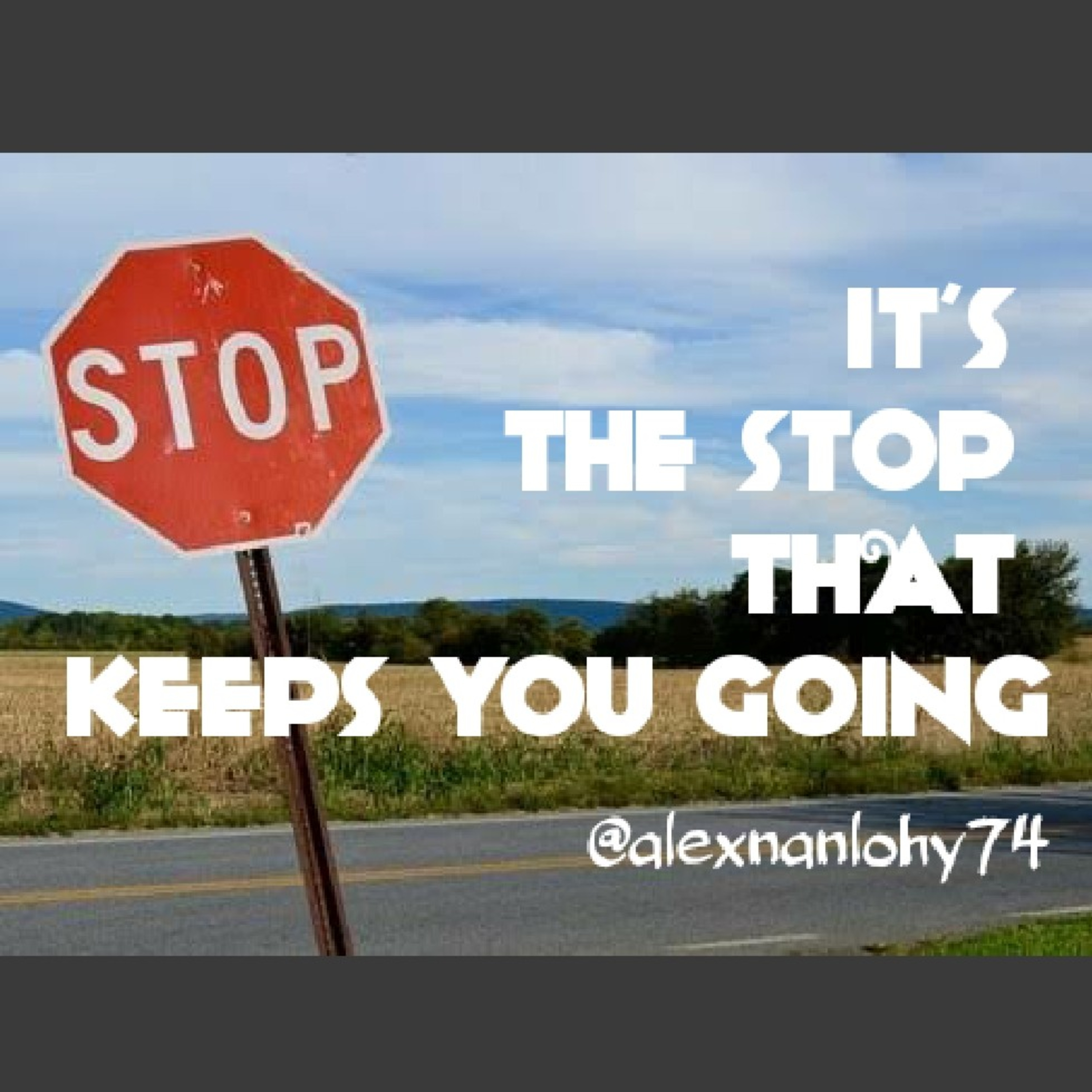 It's the STOP that keeps you GOING - Eksposisi Markus 6:30-34