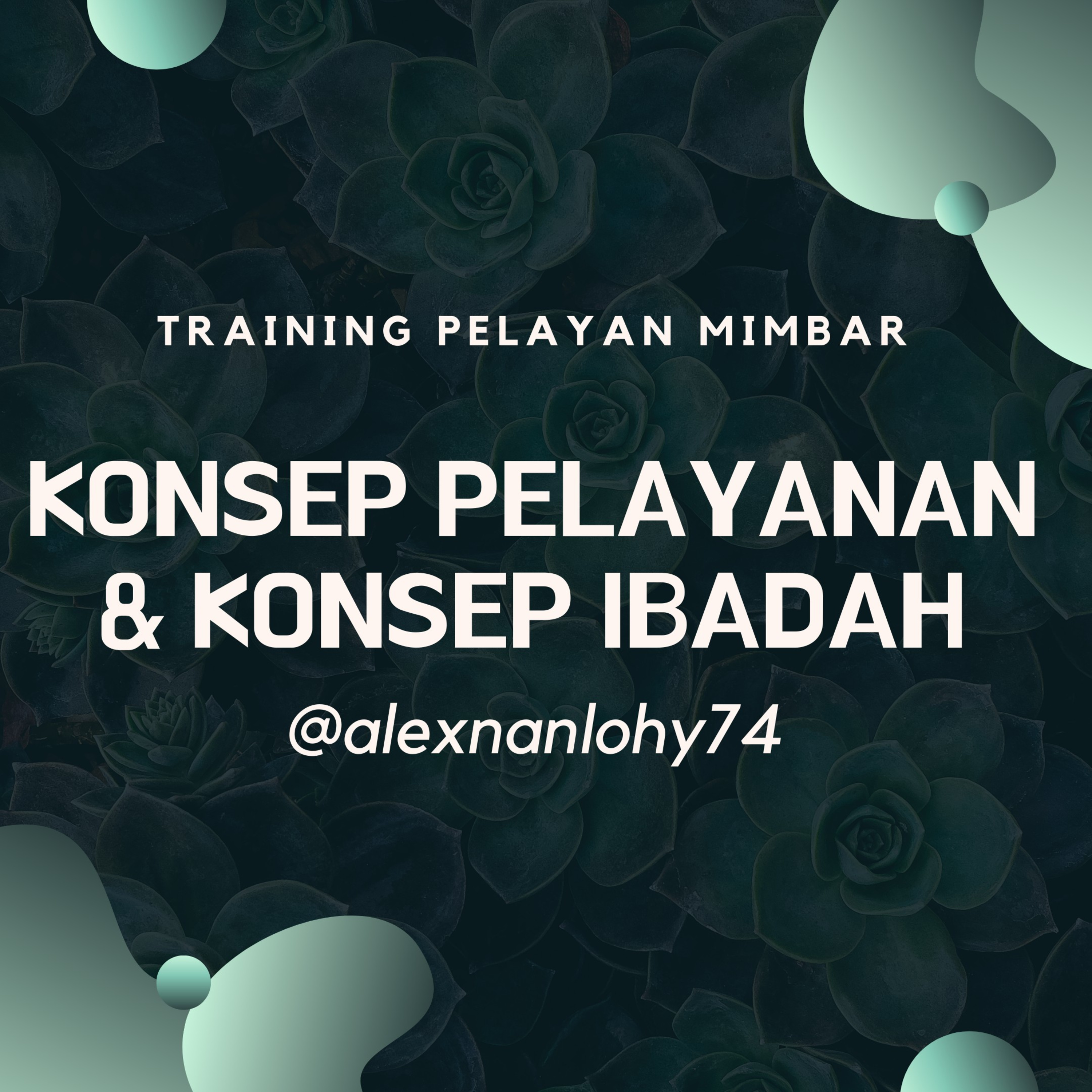 Konsep Pelayanan dan Konsep Ibadah