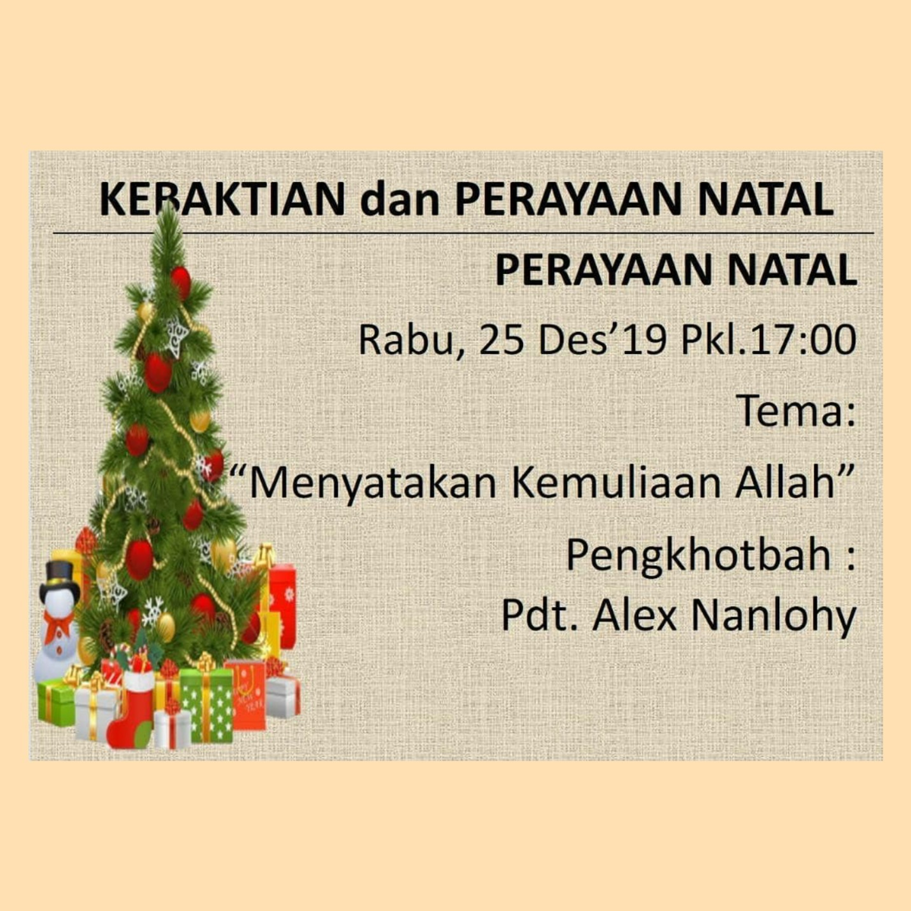 Menyatakan Kemuliaan Allah (Renungan Natal) episode artwork