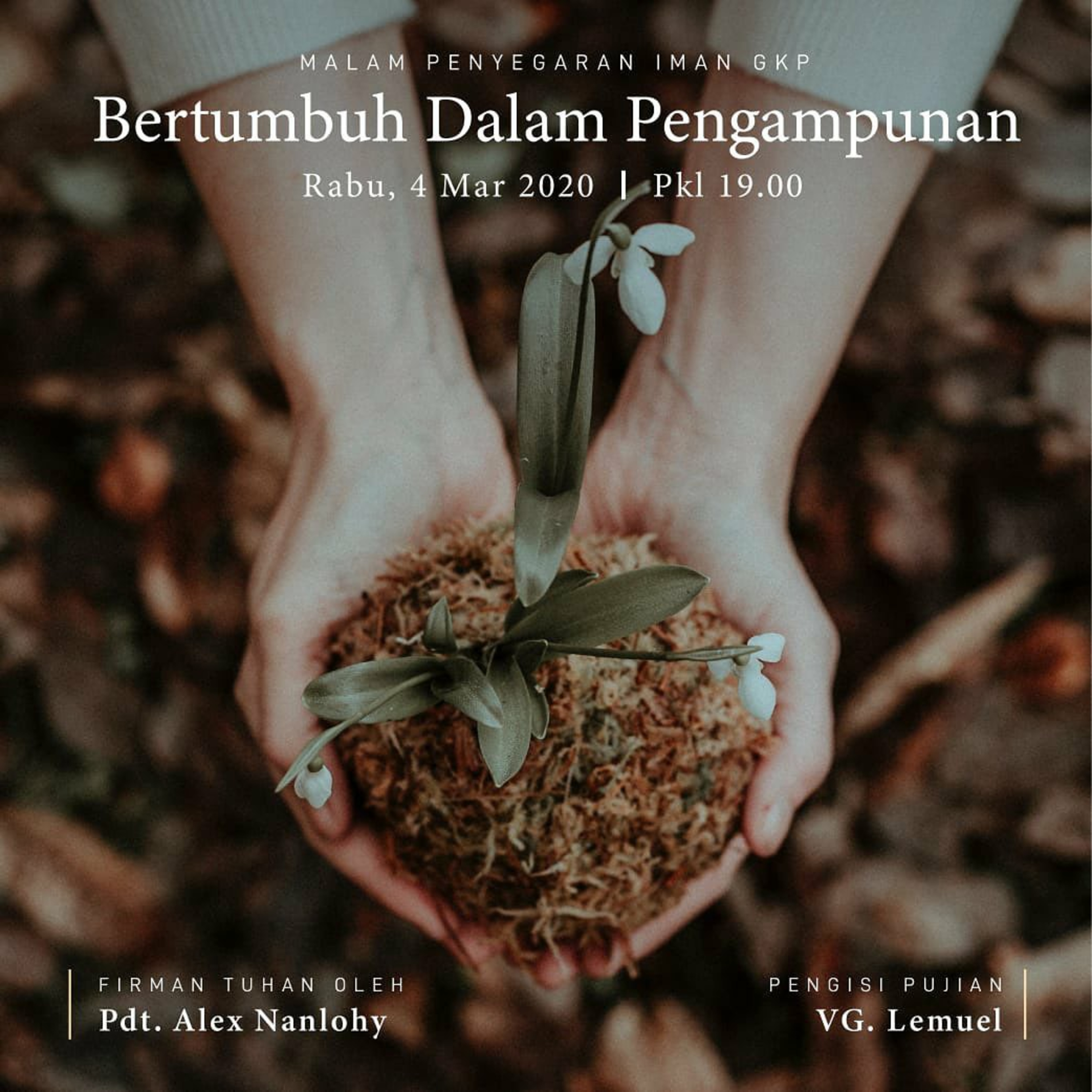 BERTUMBUH dalam PENGAMPUNAN
