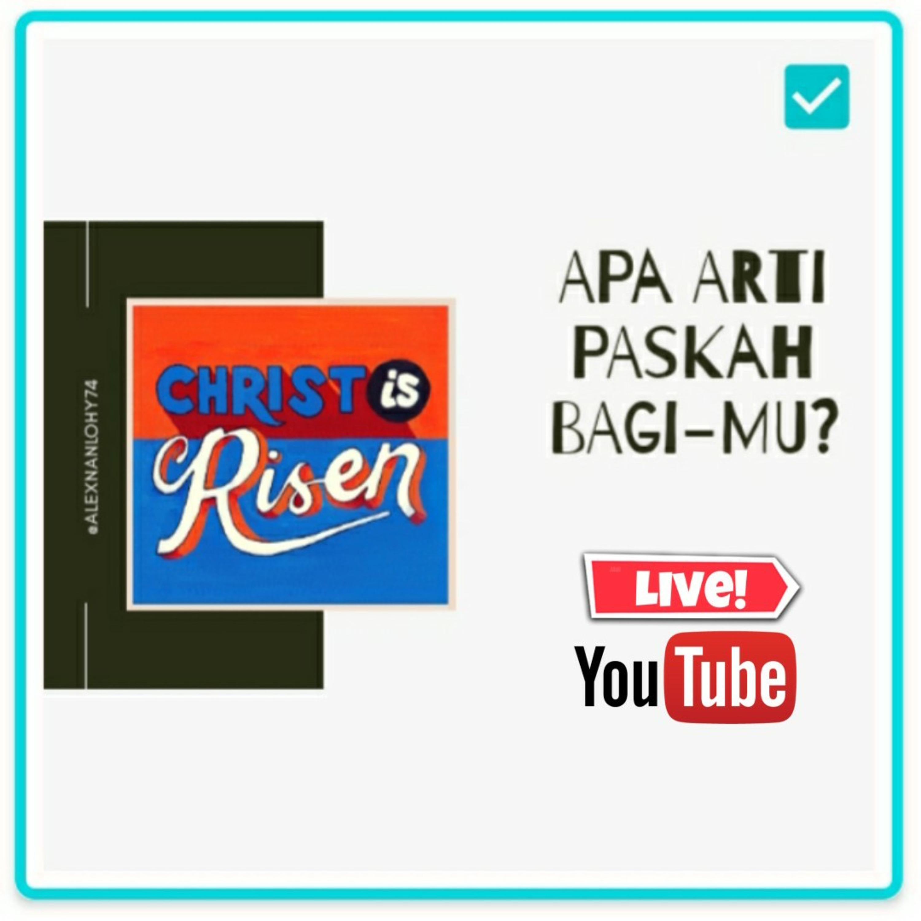 Apa Arti PASKAH Bagimu?