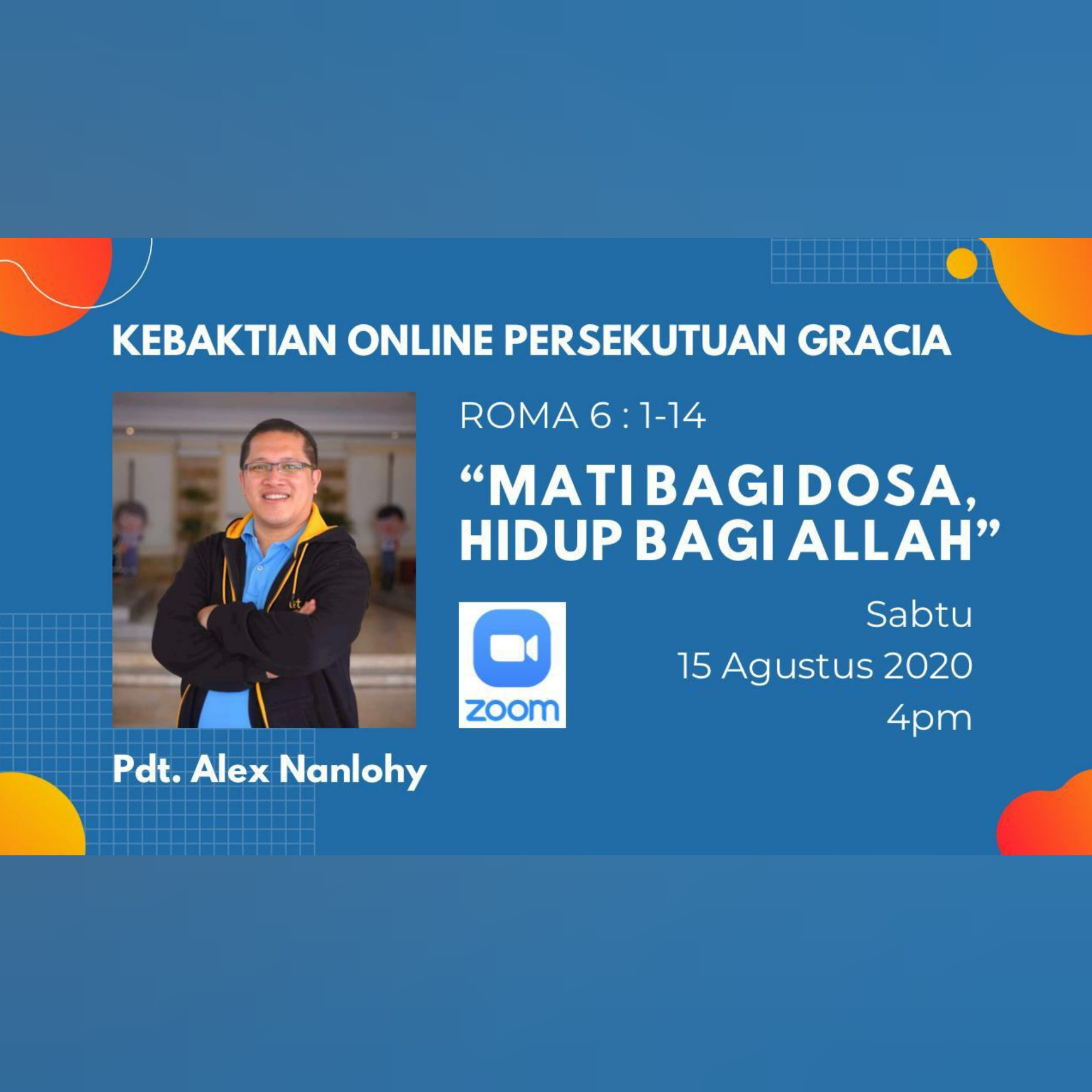 MATI BAGI DOSA, HIDUP BAGI ALLAH