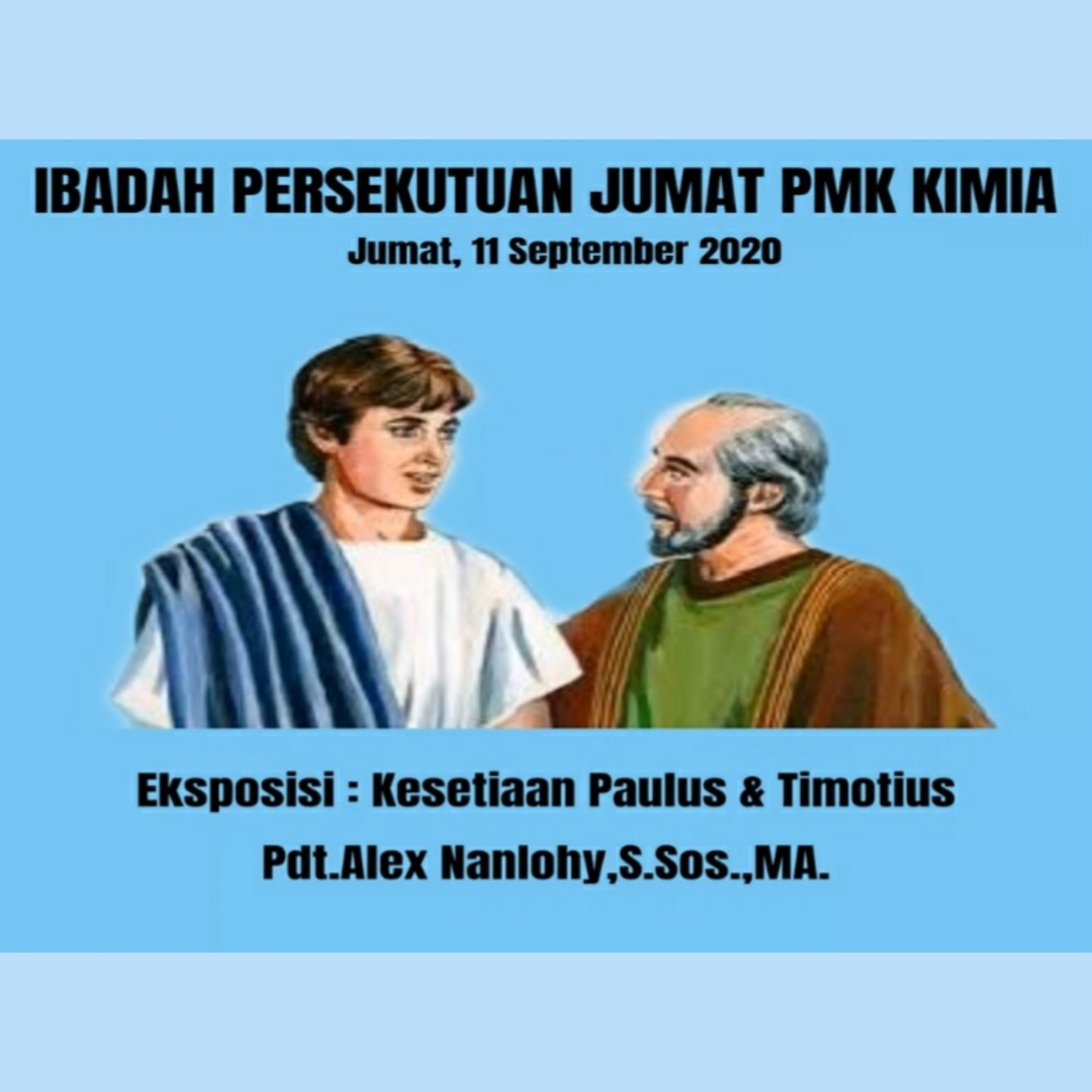 KESETIAAN PAULUS DAN TIMOTIUS