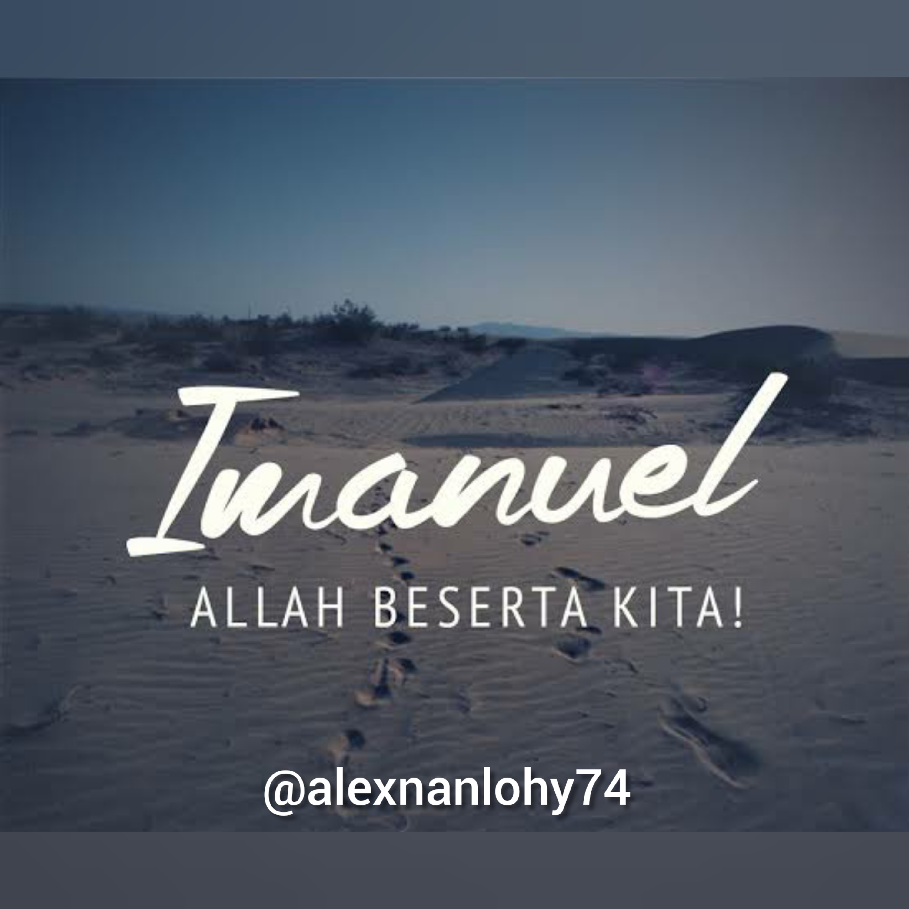 IMANUEL (Matius 1:23) - Renungan Natal