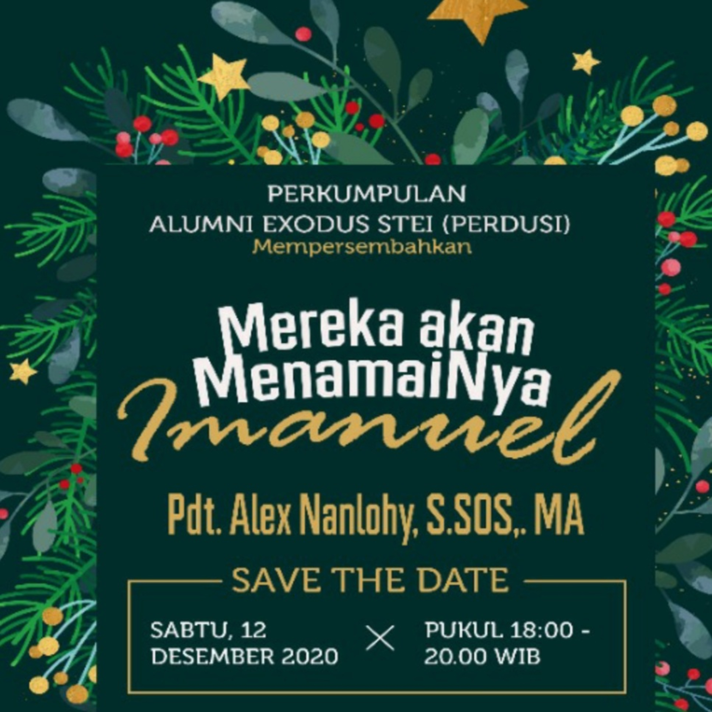 MEREKA AKAN MENAMAINYA IMANUEL (RENUNGAN NATAL) episode artwork