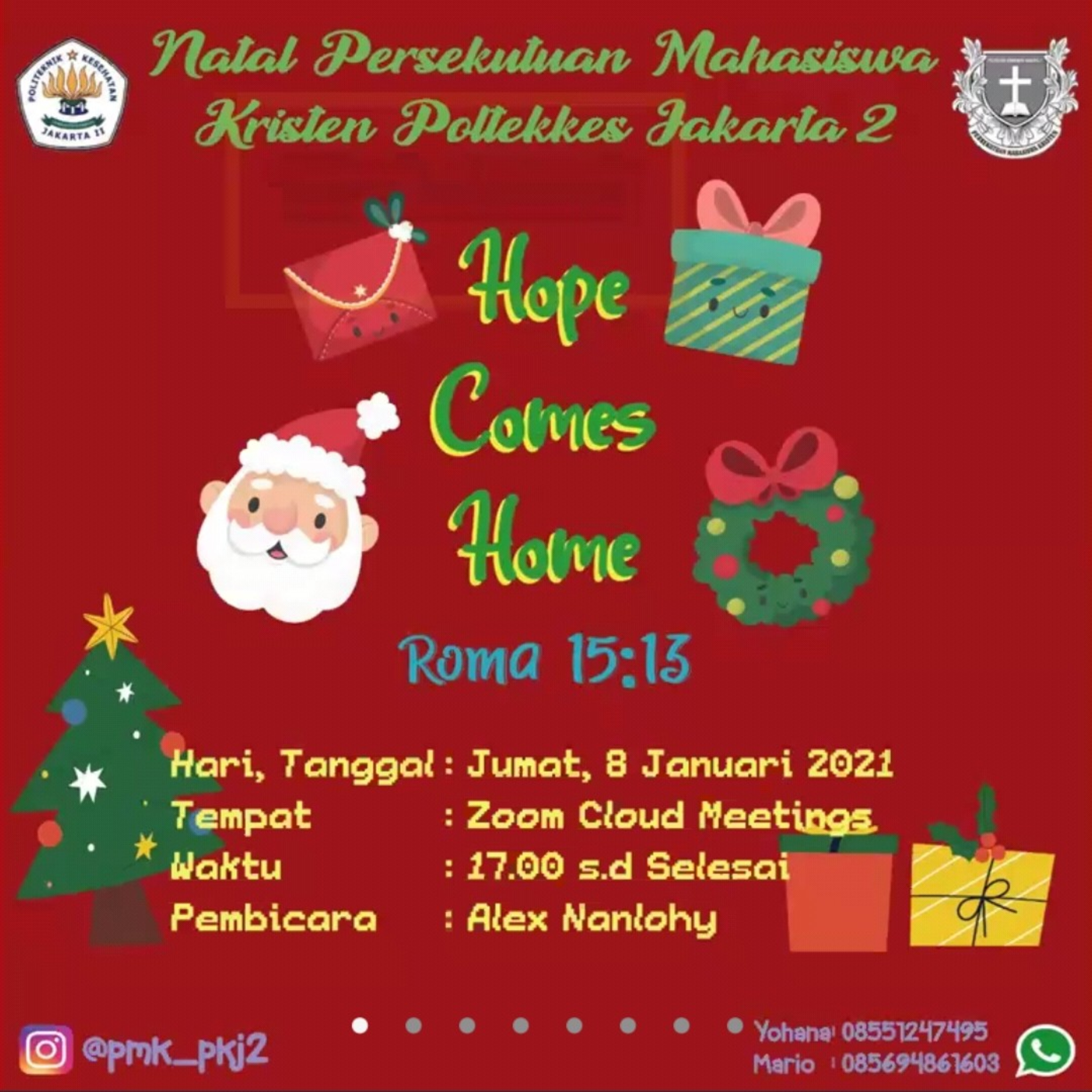 RENUNGAN NATAL "HOPE COMES HOME" episode artwork