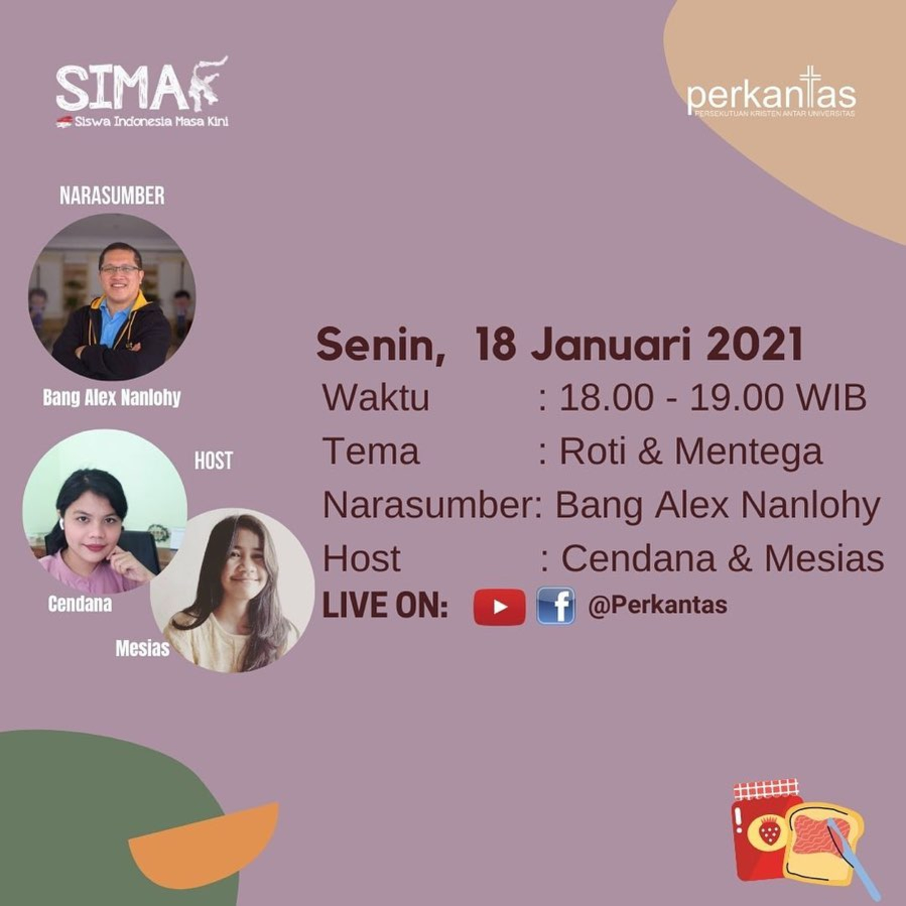 PERSAHABATAN - ROTI & MENTEGA