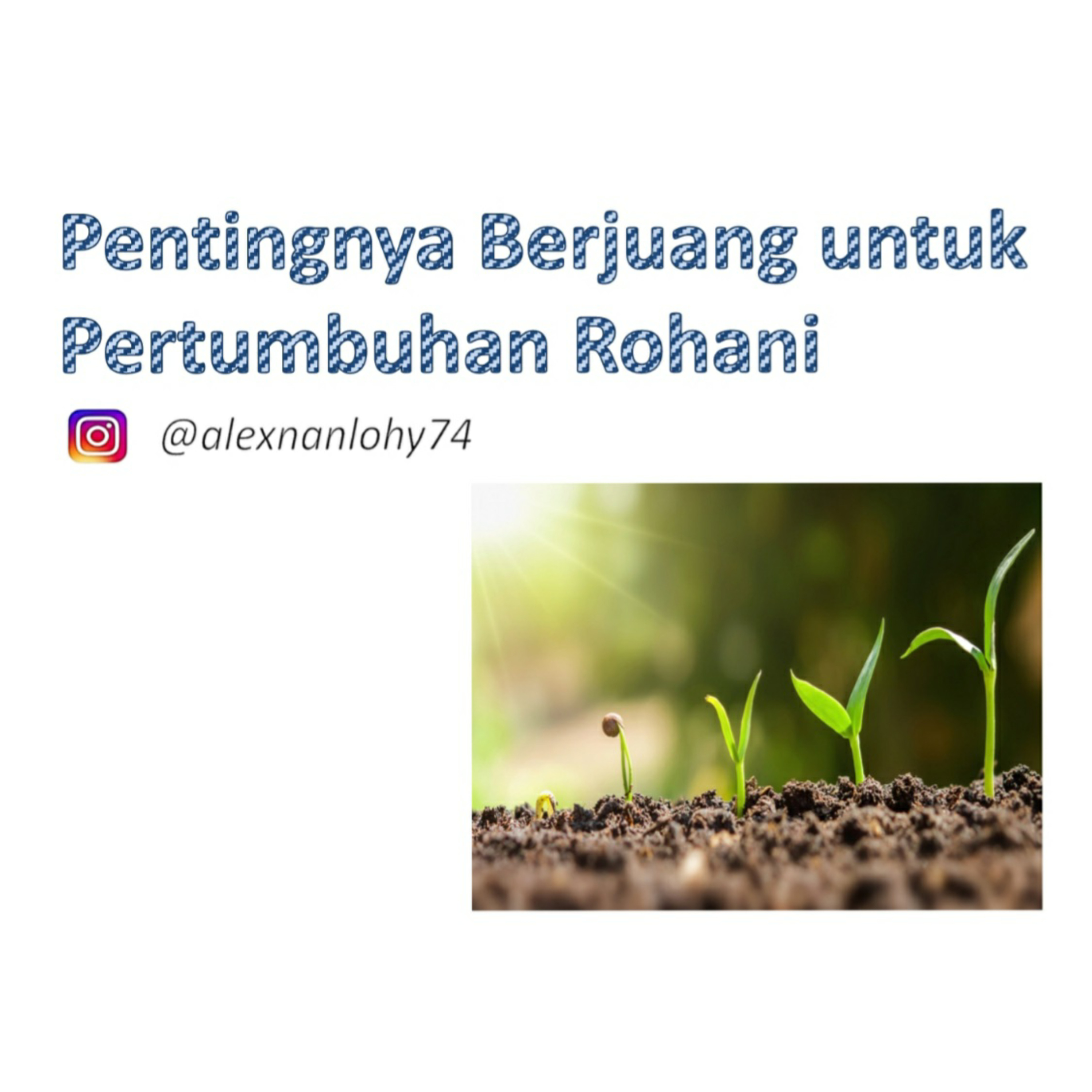 PENTINGNYA BERJUANG UNTUK PERTUMBUHAN ROHANI - Filipi 3:7-14 episode artwork