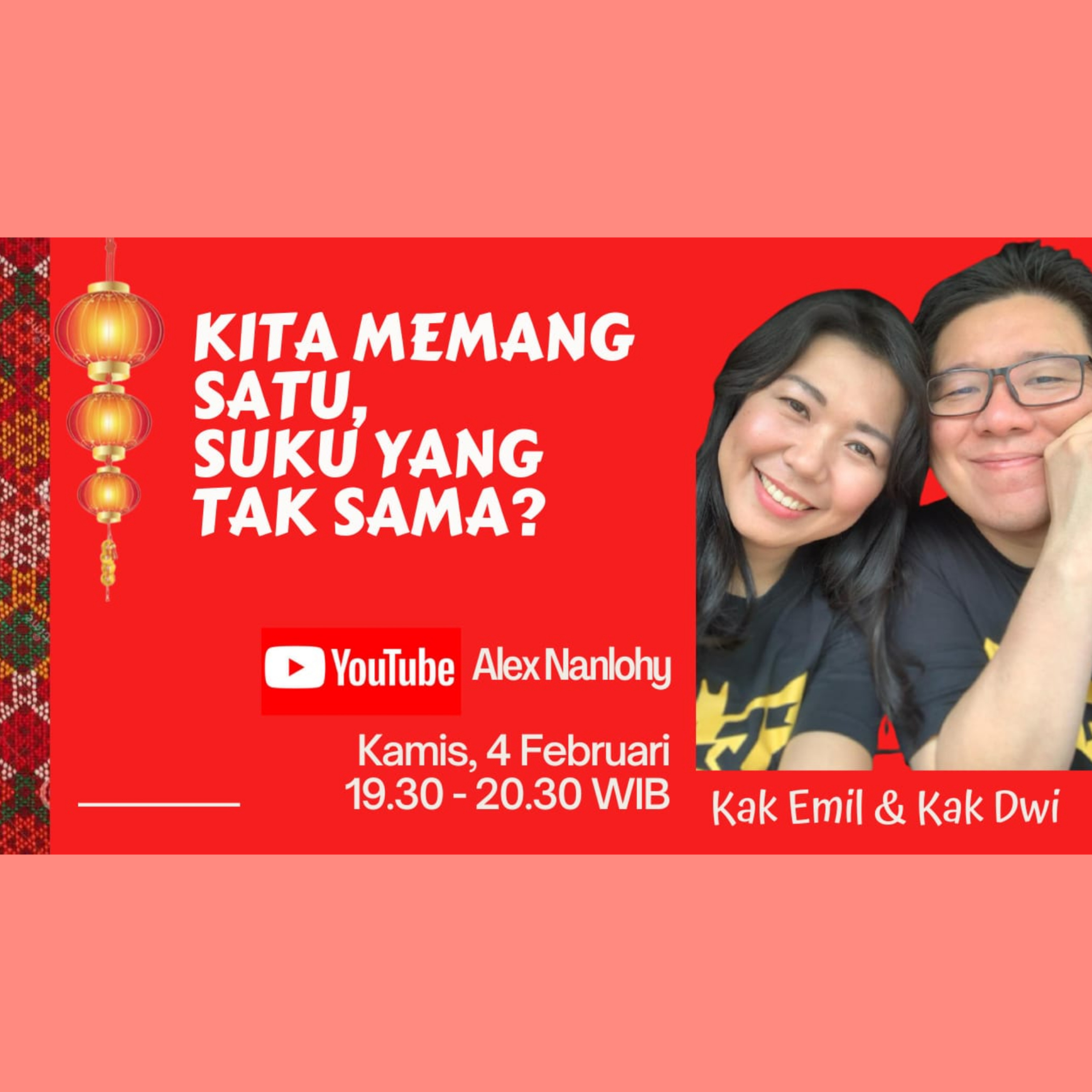 KITA MEMANG SATU, SUKU YANG TAK SAMA ?