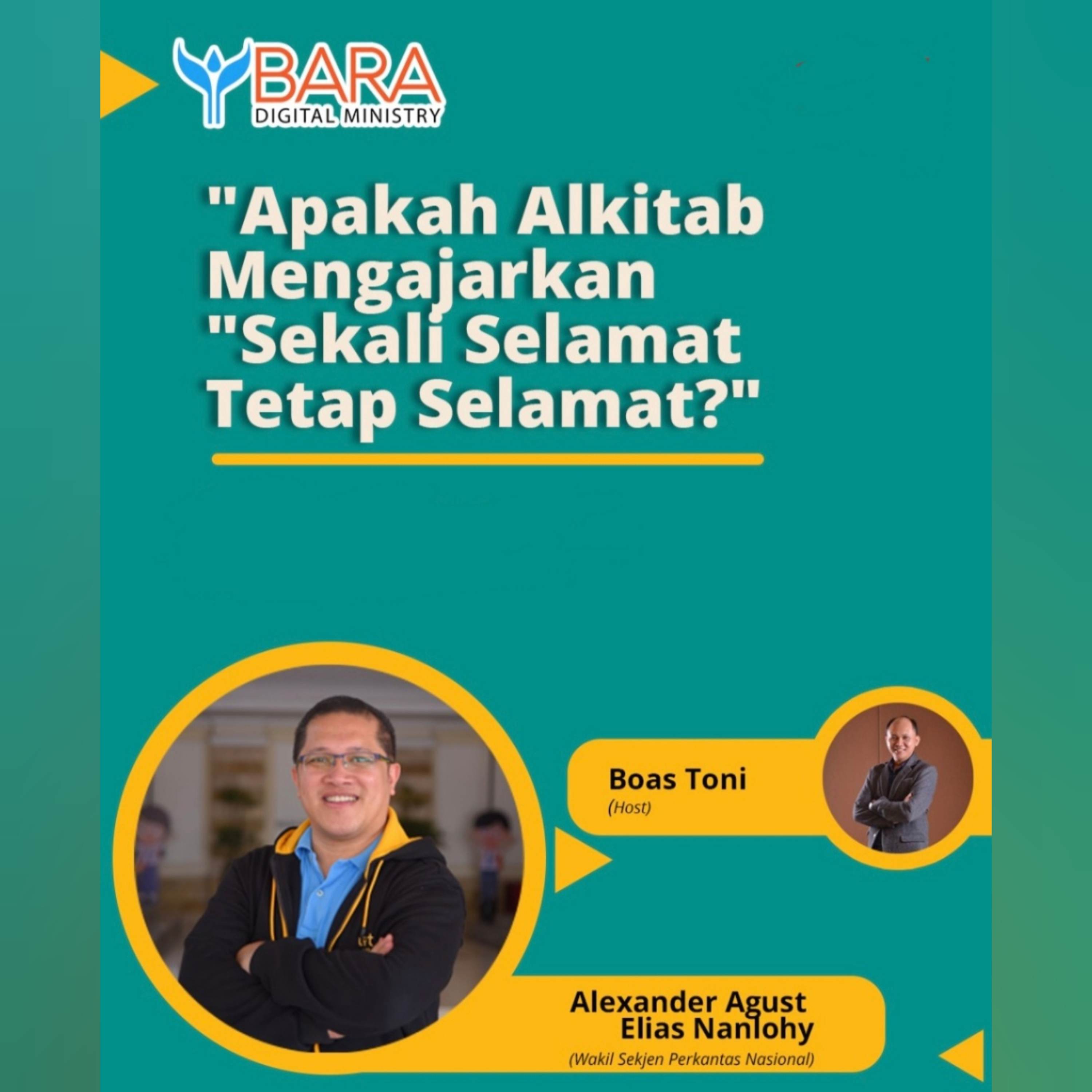 Apakah Alkitab mengajarkan "SEKALI SELAMAT TETAP SELAMAT" ? episode artwork