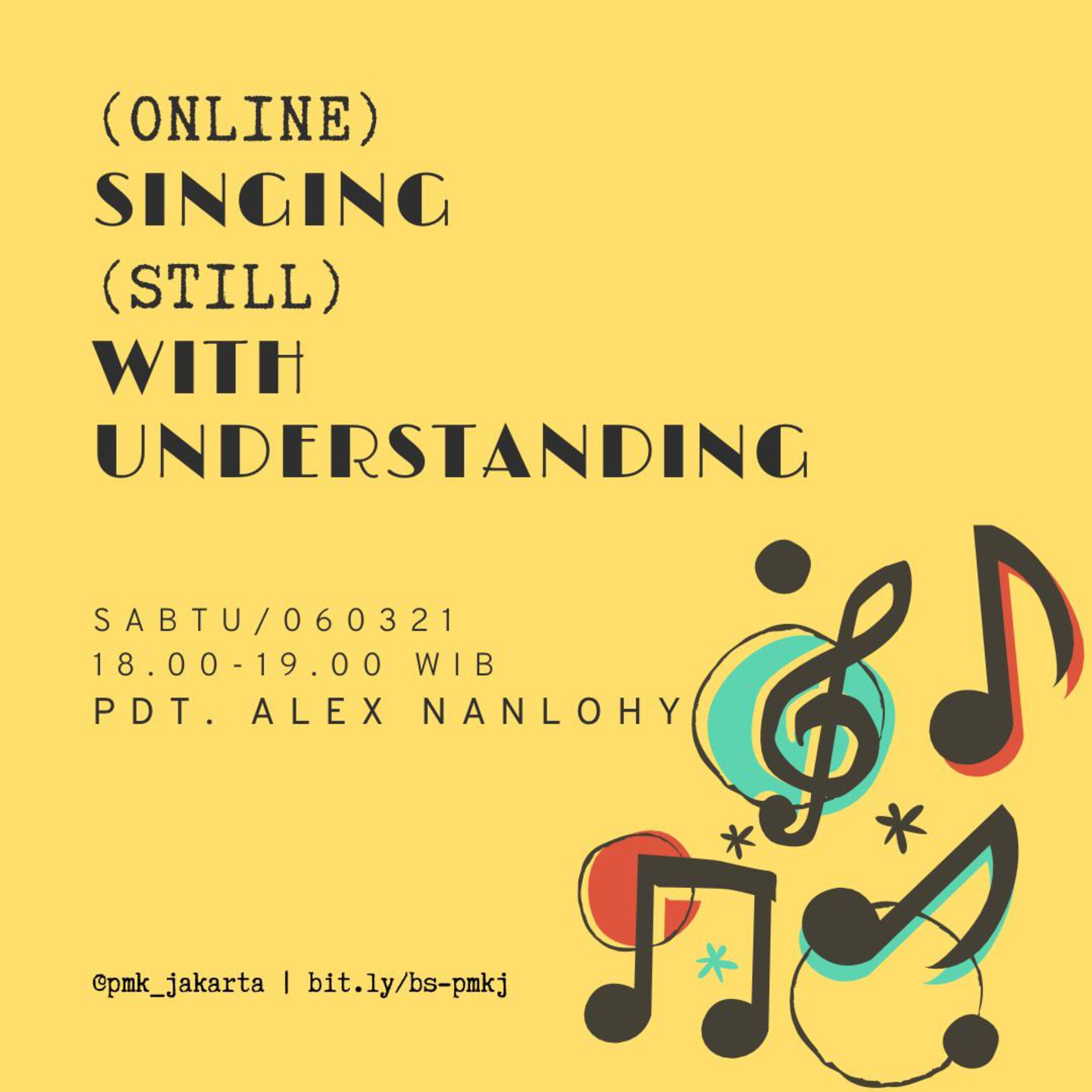 IBADAH ONLINE : SINGING (STILL) WITH UNDERSTANDING