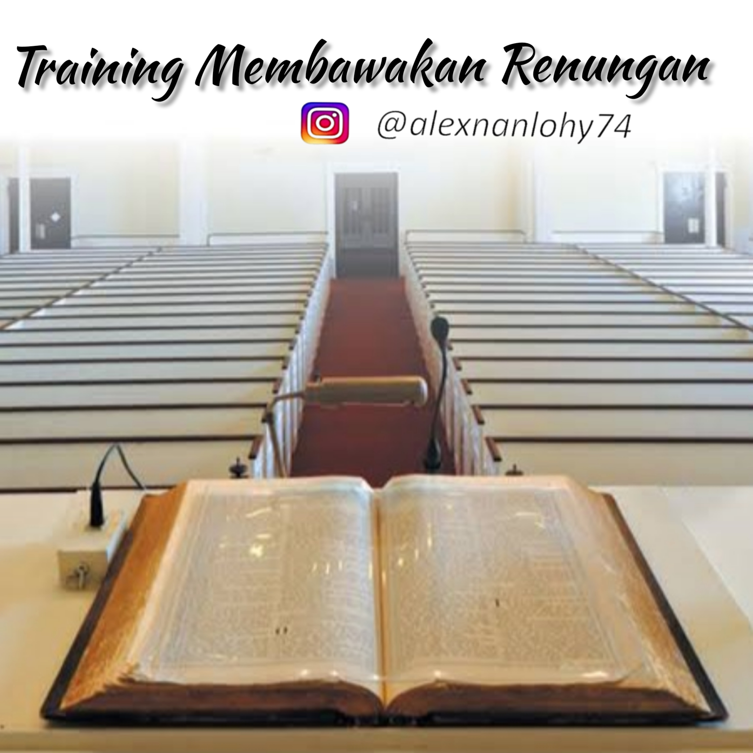 TRAINING MEMBAWAKAN RENUNGAN FIRMAN TUHAN