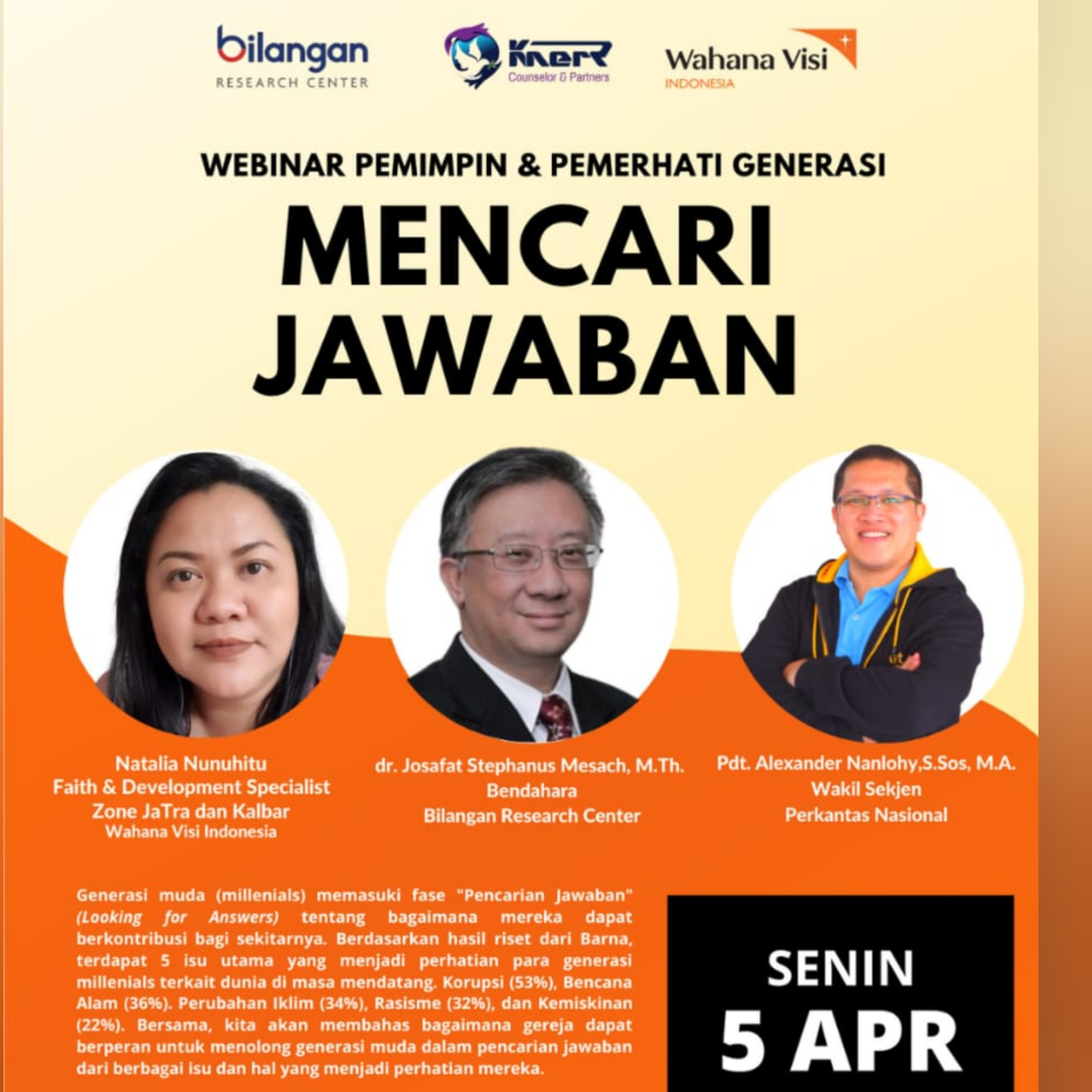 WEBINAR - MENCARI JAWABAN