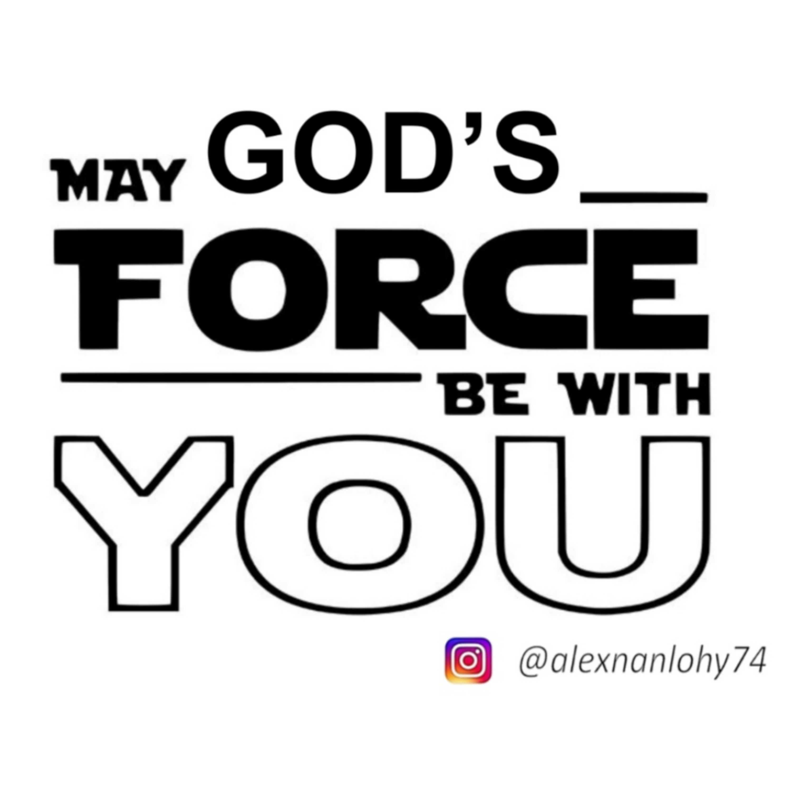 MAY GOD'S FORCE BE WITH YOU - MARKUS 4:35-41