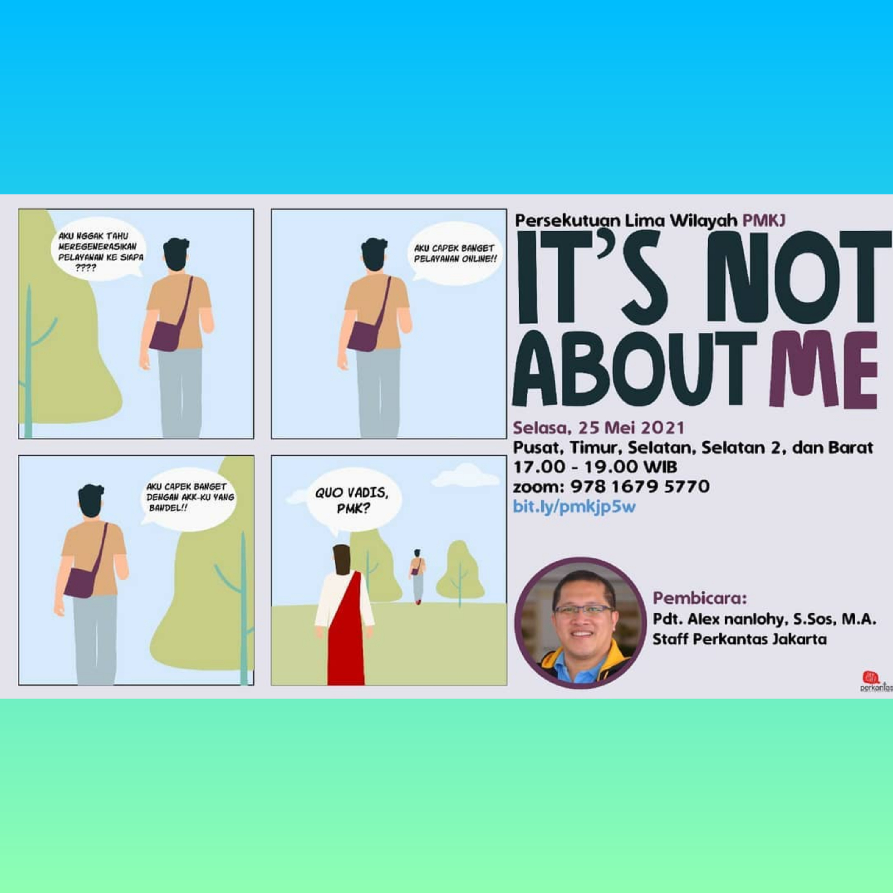 IT'S NOT ABOUT ME - Filipi 2:1-11, Matius 9:35-38 episode artwork