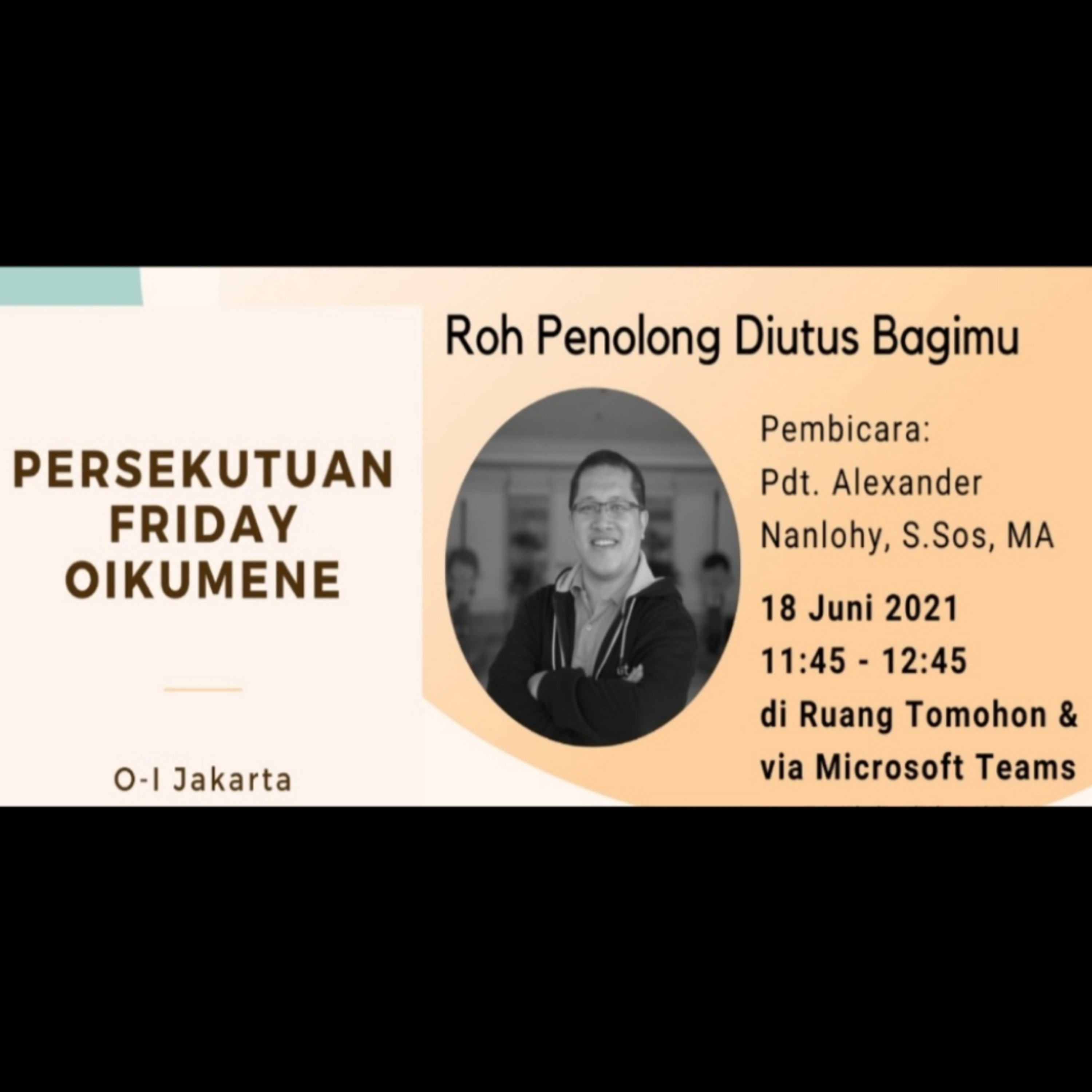 ROH PENOLONG DIUTUS BAGIMU (KEHIDUPAN TOKOH DANIEL)